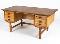 Henning Kjaernulf Danish Mid-Century Oak Desk