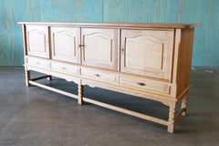 Henning Kjaernulf Danish Quarter Sawn Oak Sideboard Cabinet Danish Modern
