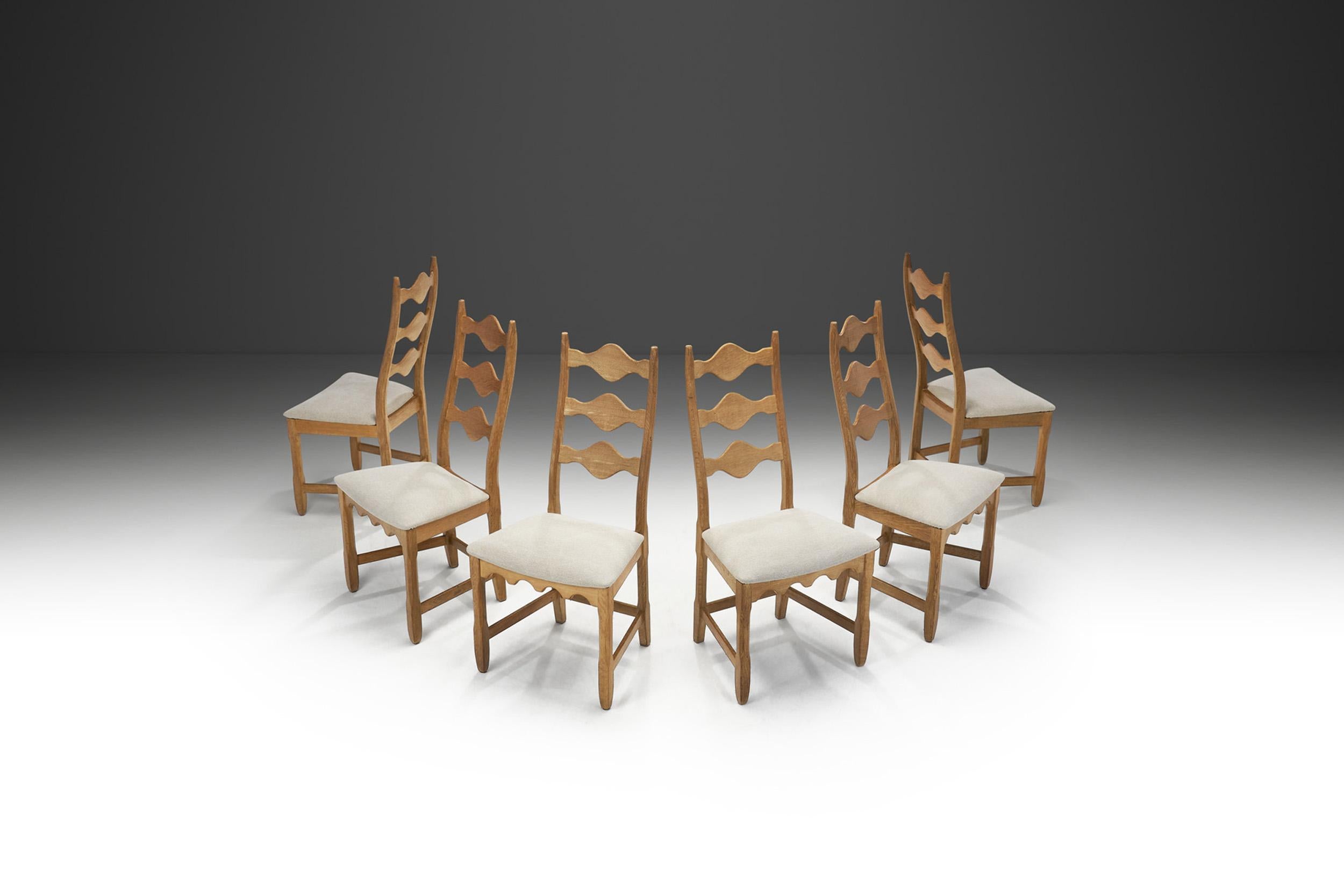 Danish Henning Kjaernulf Dining Chairs for Nyrup Møbelfabrik, Denmark 1950s