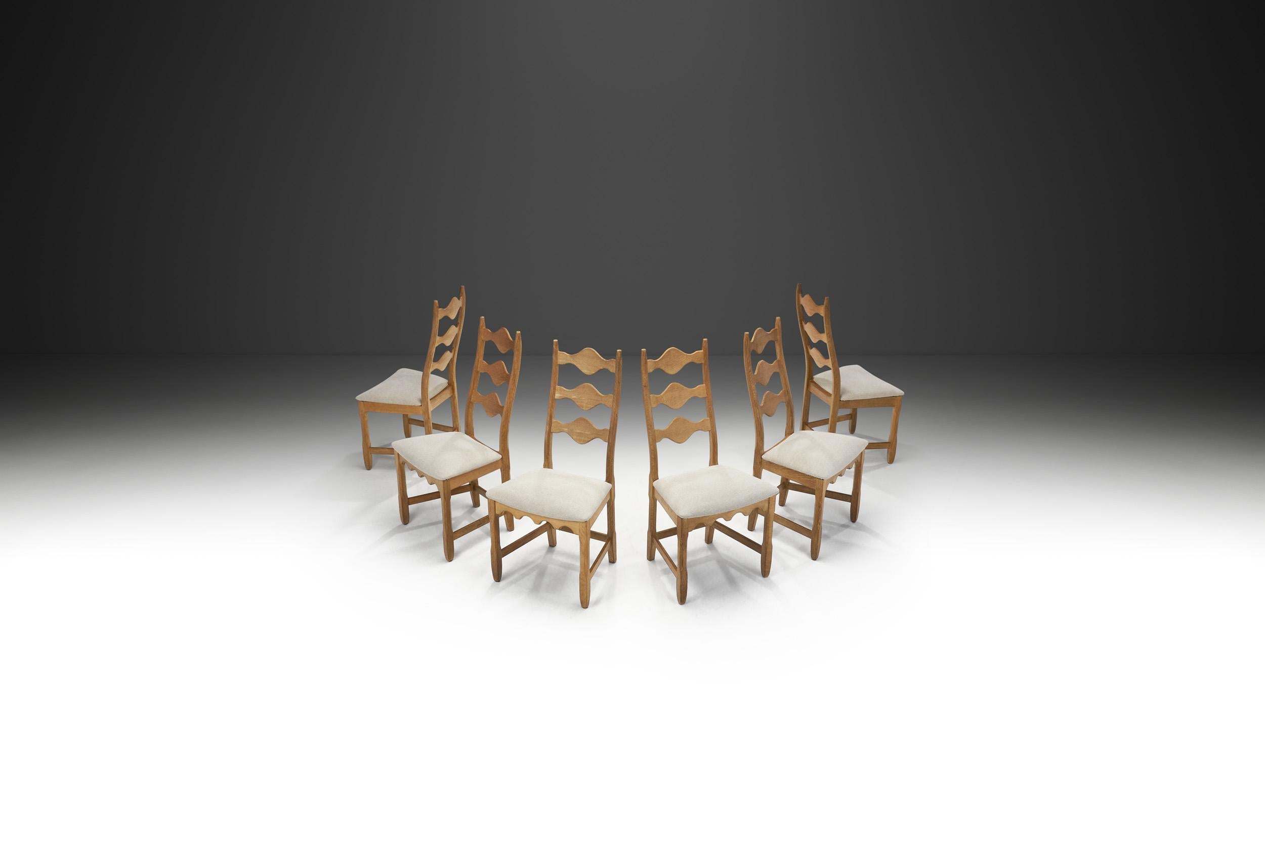 Danish Henning Kjaernulf Dining Chairs for Nyrup Møbelfabrik, Denmark 1950s For Sale