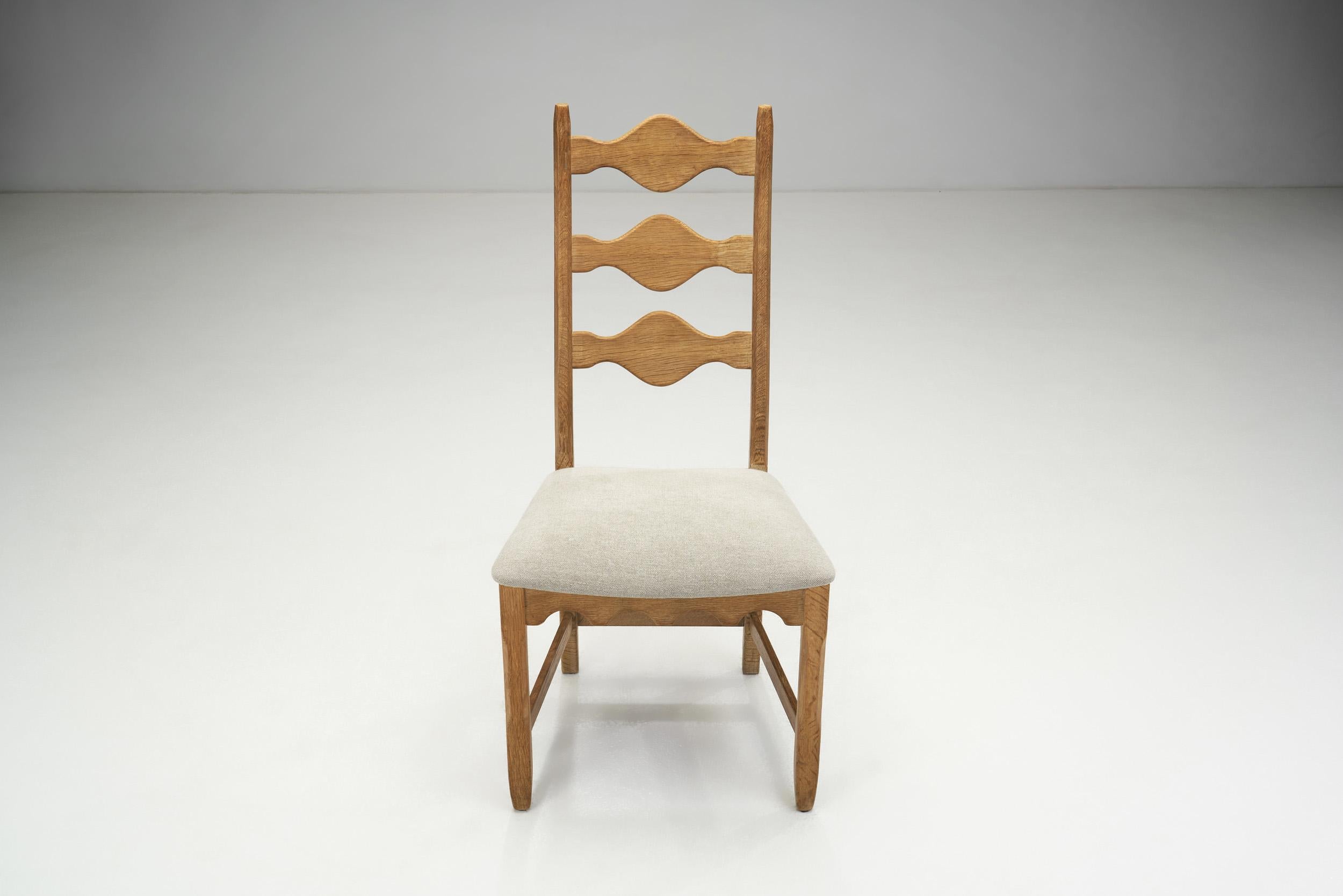 Mid-20th Century Henning Kjaernulf Dining Chairs for Nyrup Møbelfabrik, Denmark 1950s For Sale