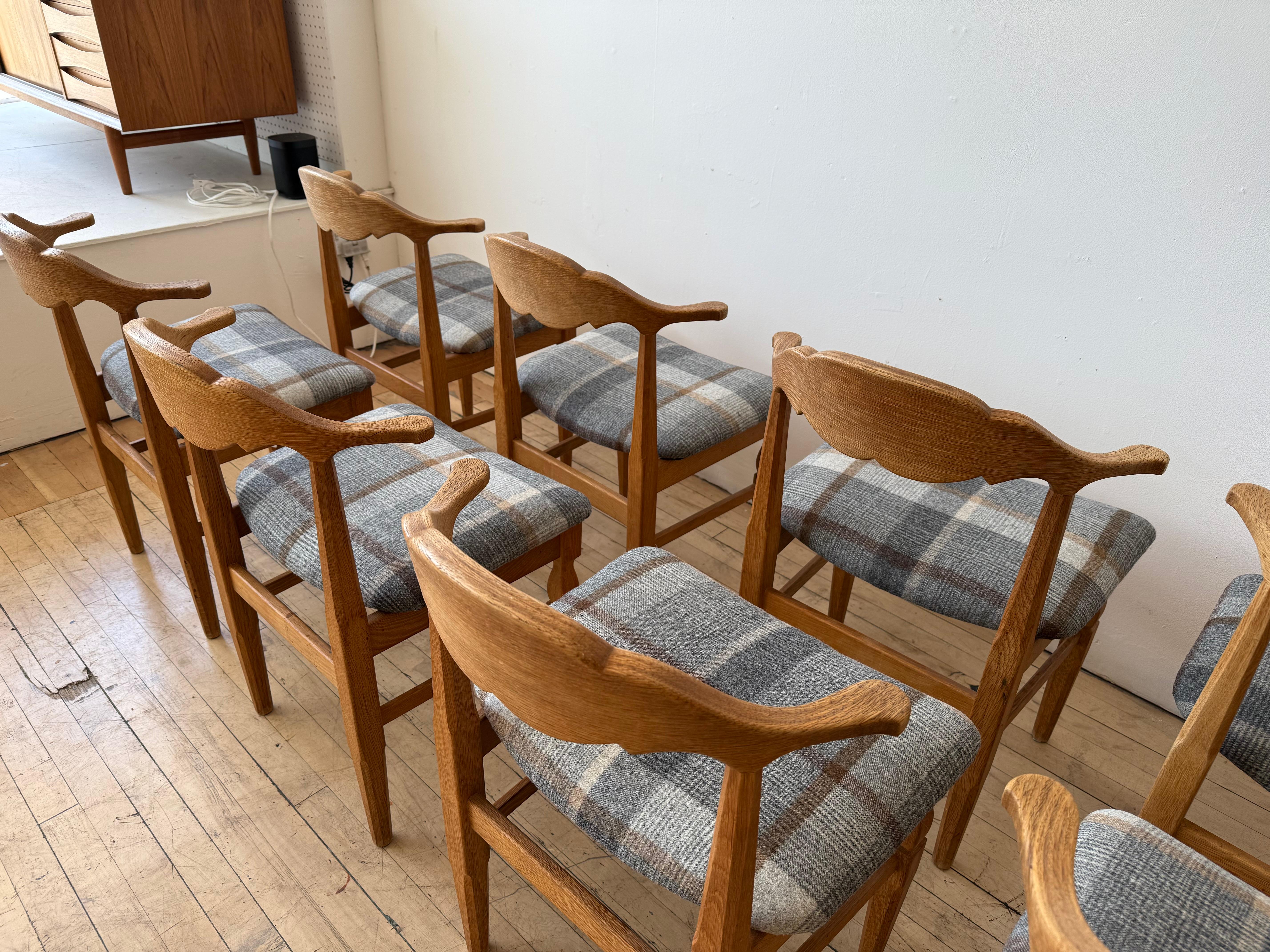 Sillas de comedor Henning Kjaernulf Danés