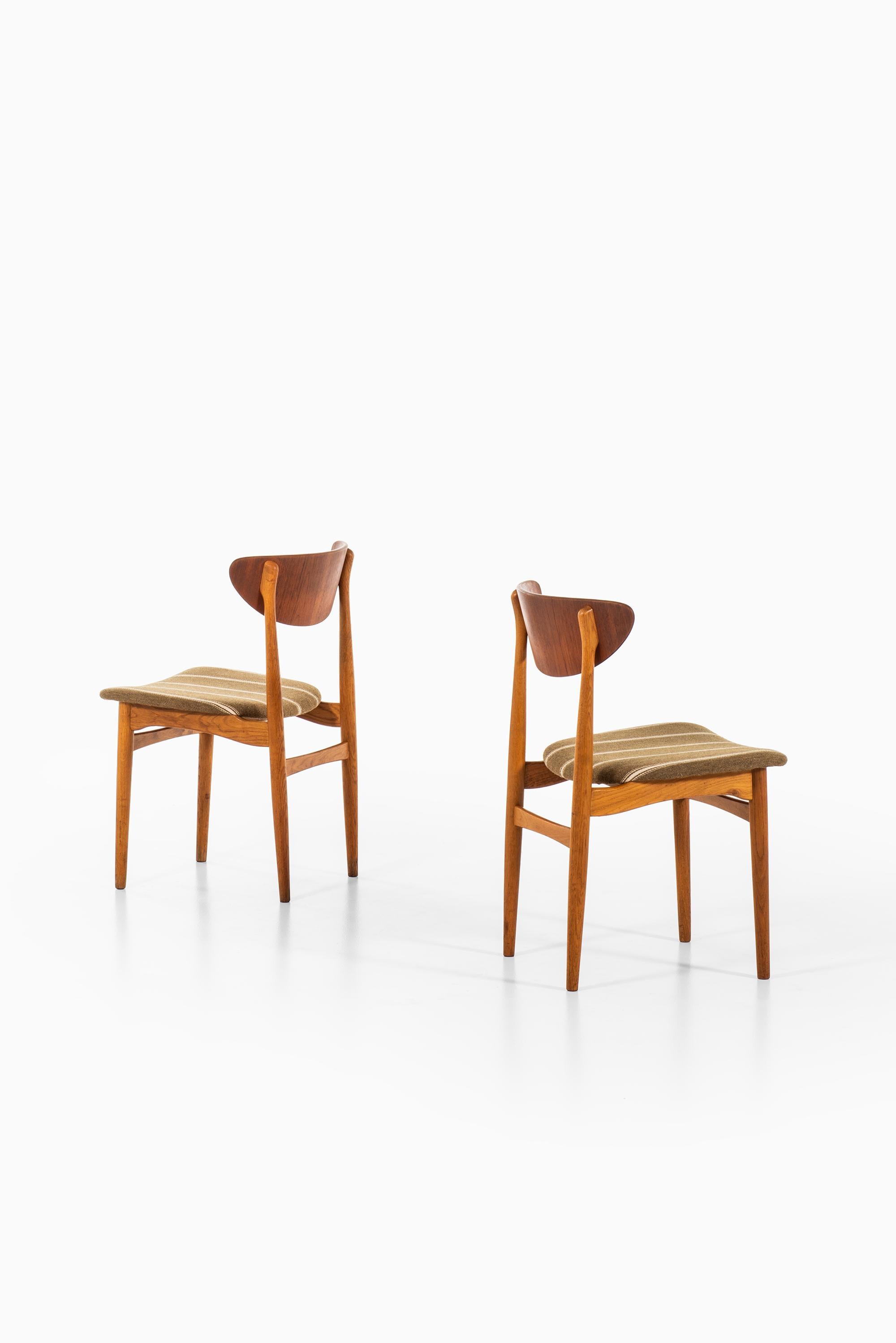 Henning Kjærnulf Dining Chairs Produced by Sorø Stolefabrik in Denmark 1