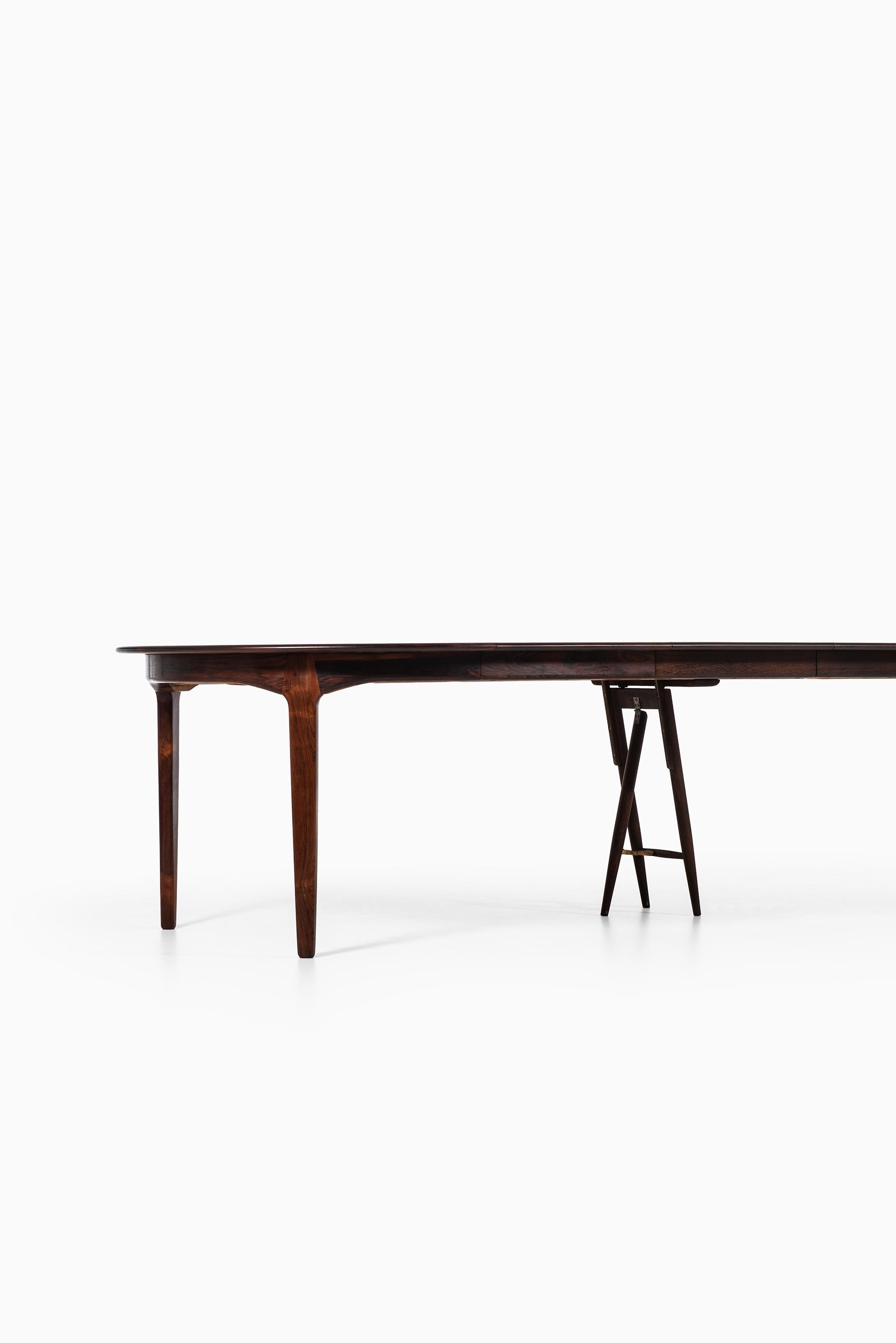 Mid-20th Century Henning Kjærnulf Dining Table Model 62 by Sorø Stolefabrik in Denmark