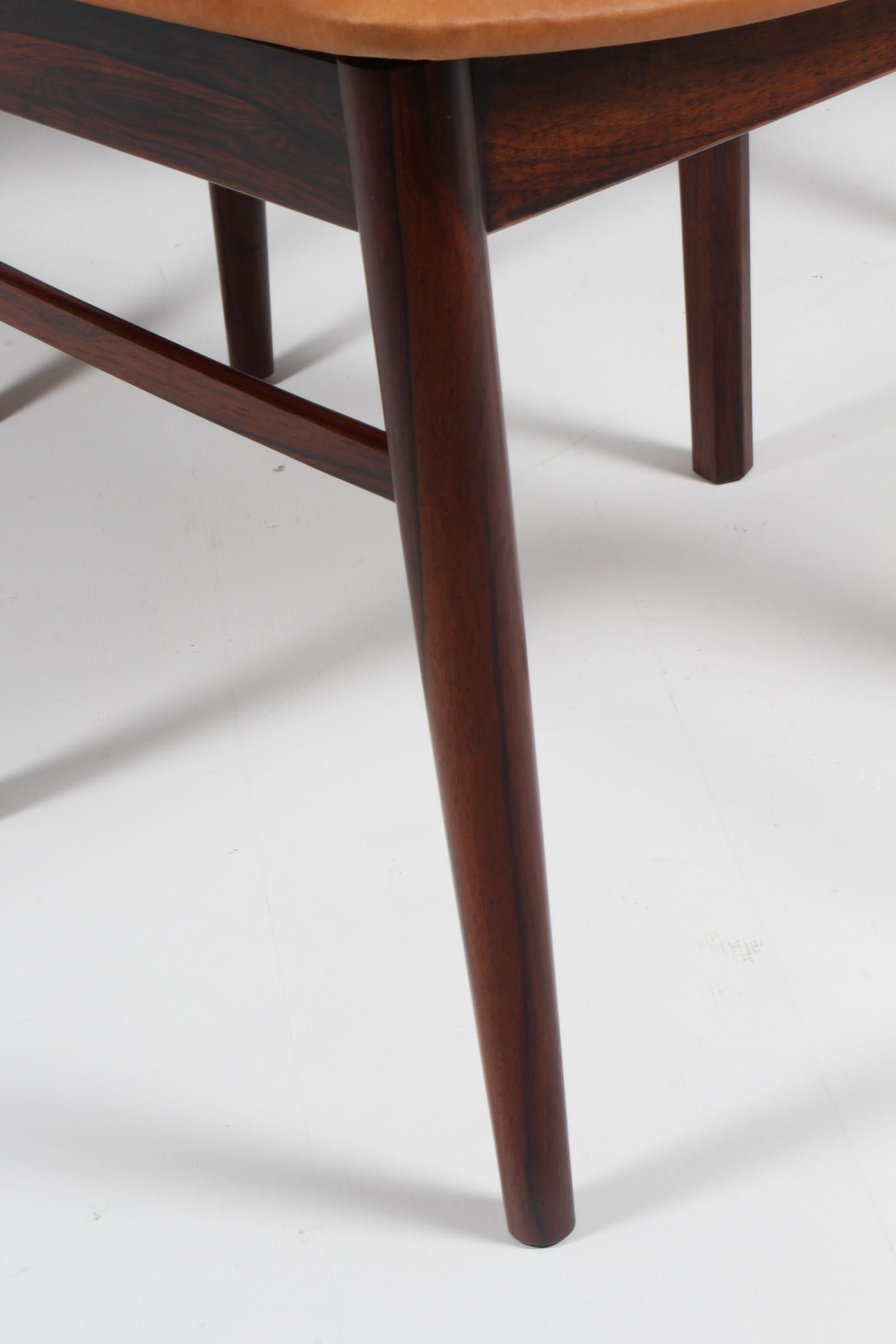 Late 20th Century Henning Kjærnulf Eight Dining Chairs