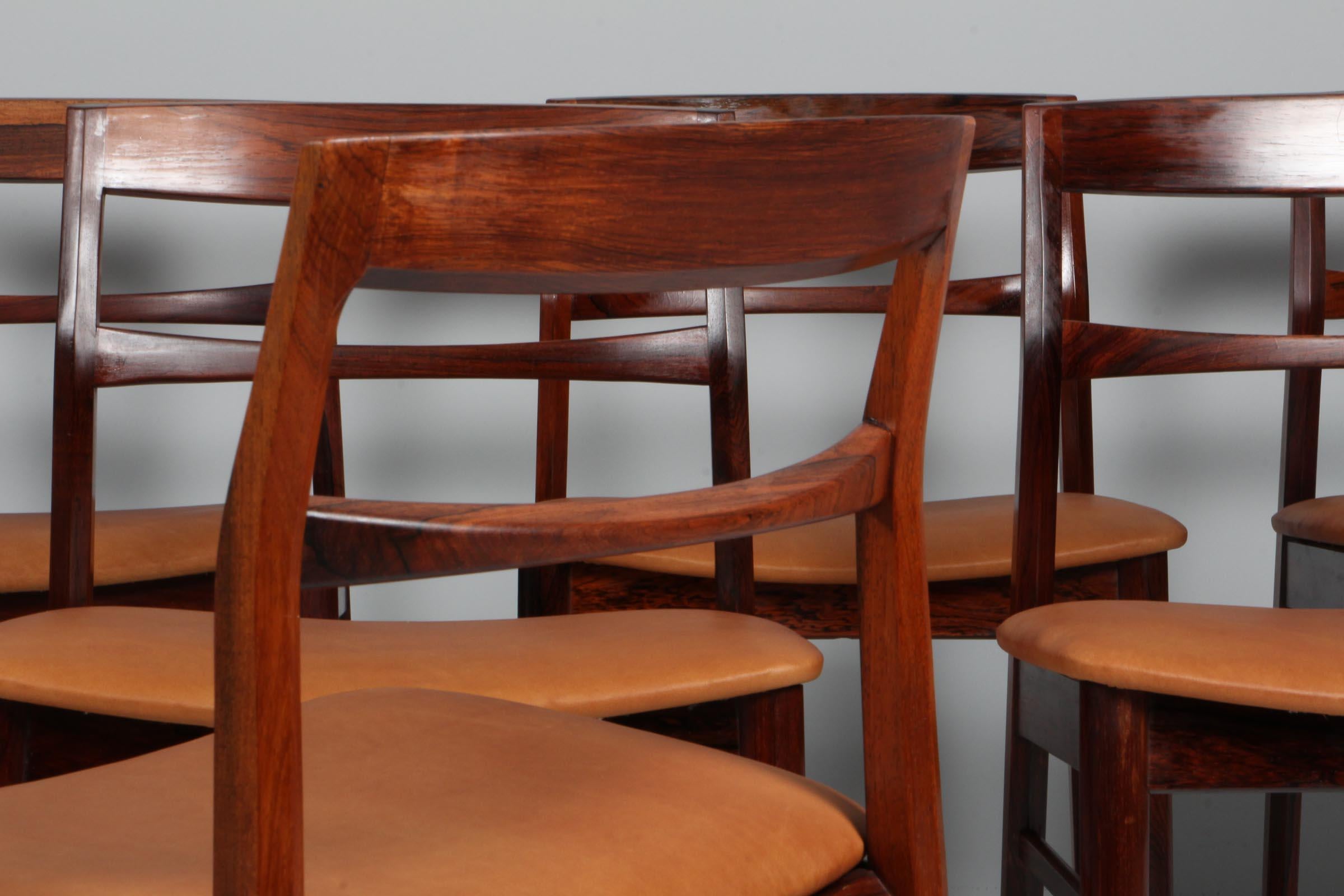 Henning Kjærnulf Eight Dining Chairs 1