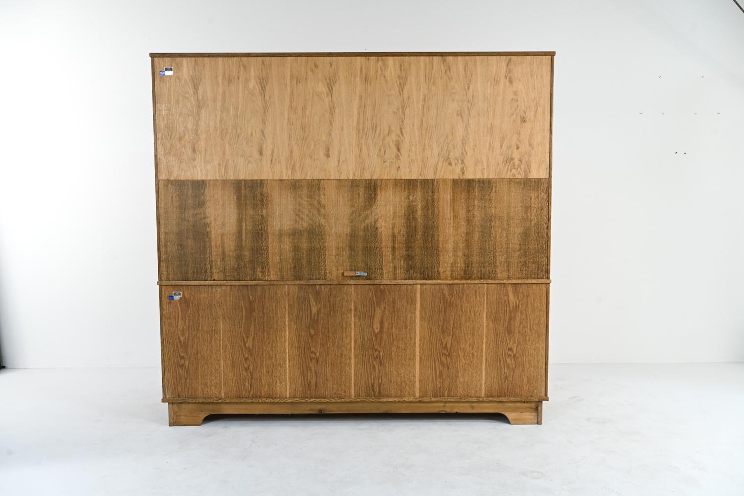Henning Kjærnulf for Nyrup Mobelfabrik Oak Bookcase Cabinet 4