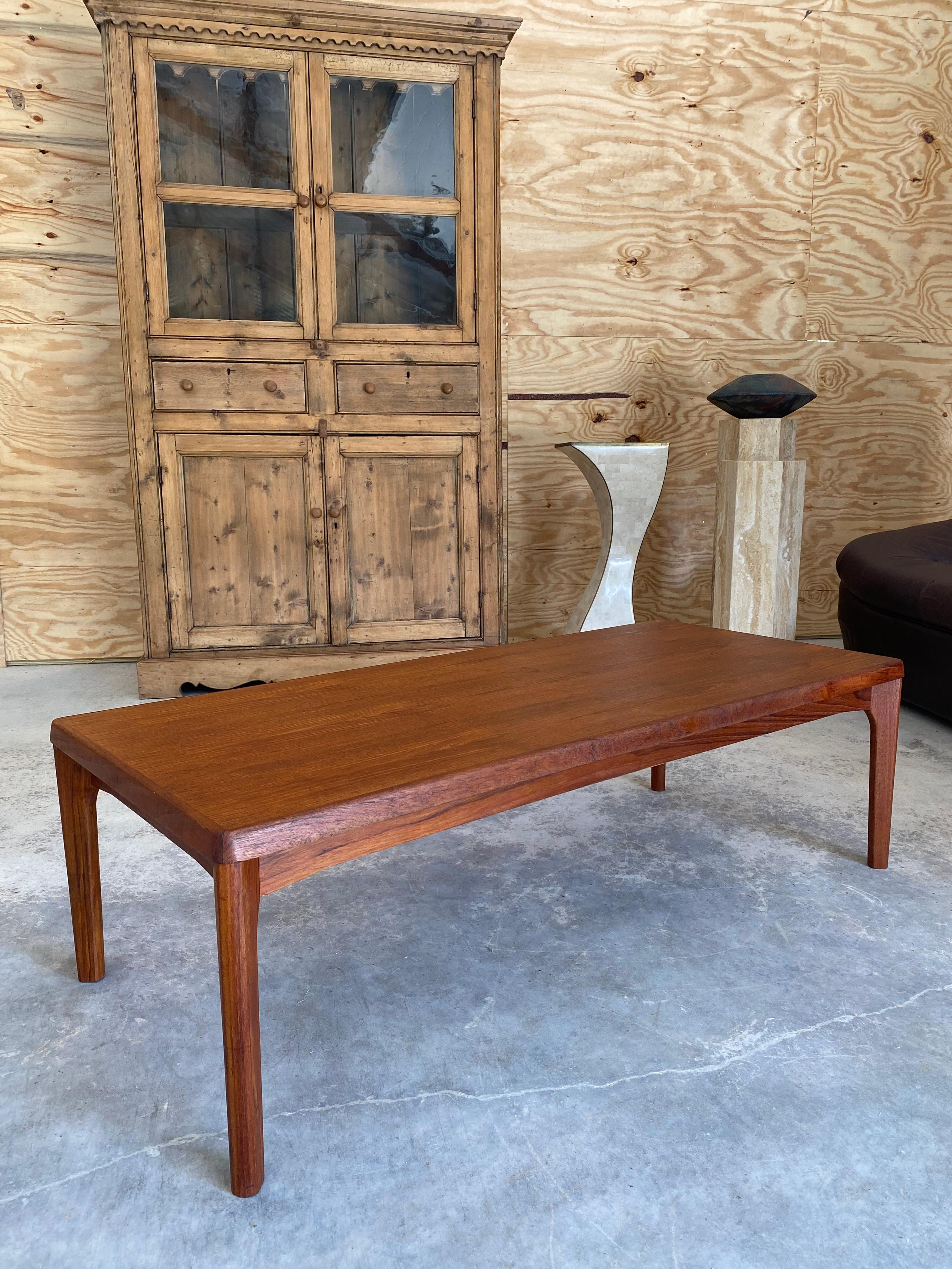Henning Kjærnulf for Vejle Mobelfabrik Teak Coffee Table For Sale 5