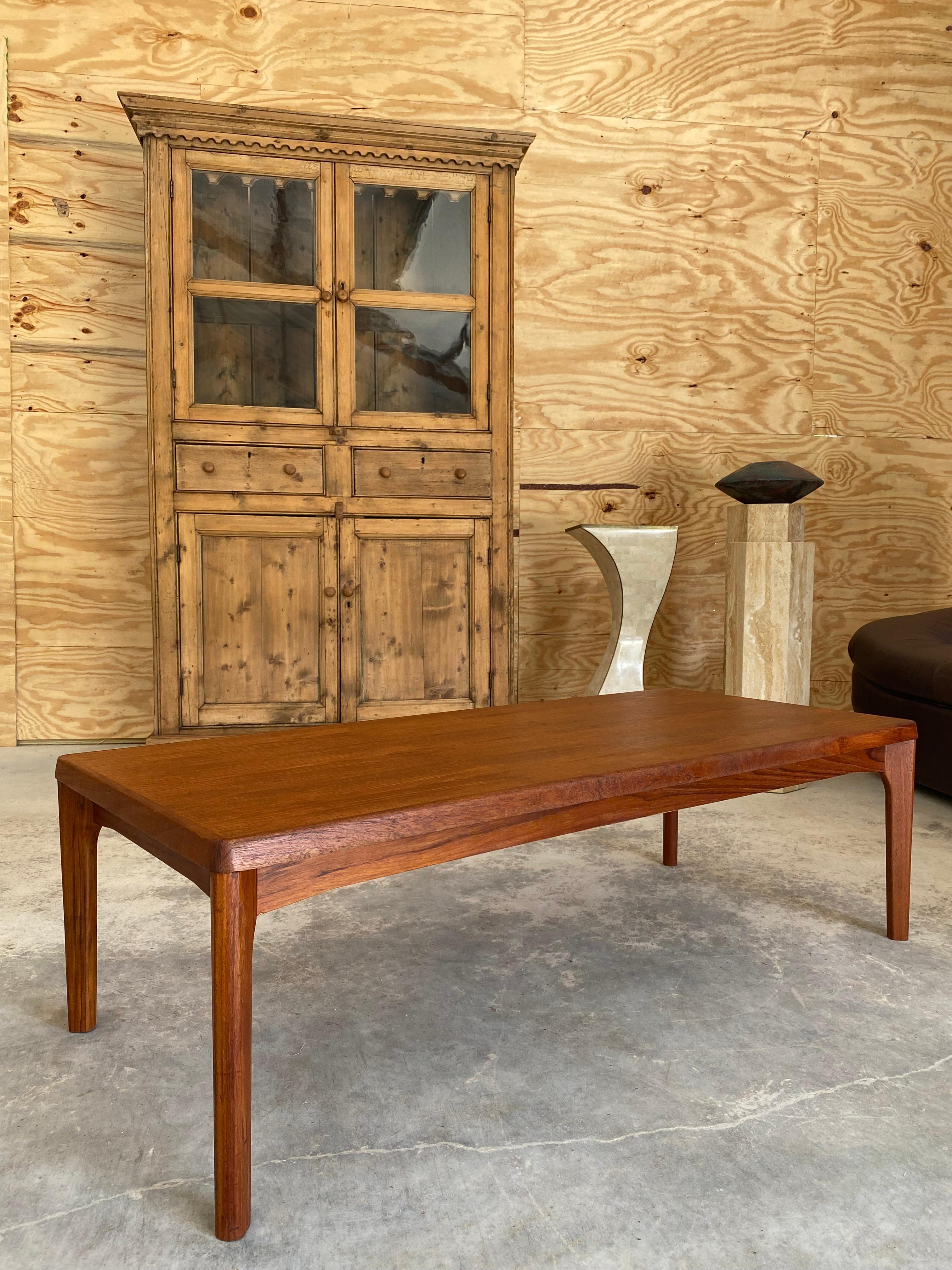 Henning Kjærnulf for Vejle Mobelfabrik Teak Coffee Table For Sale 6