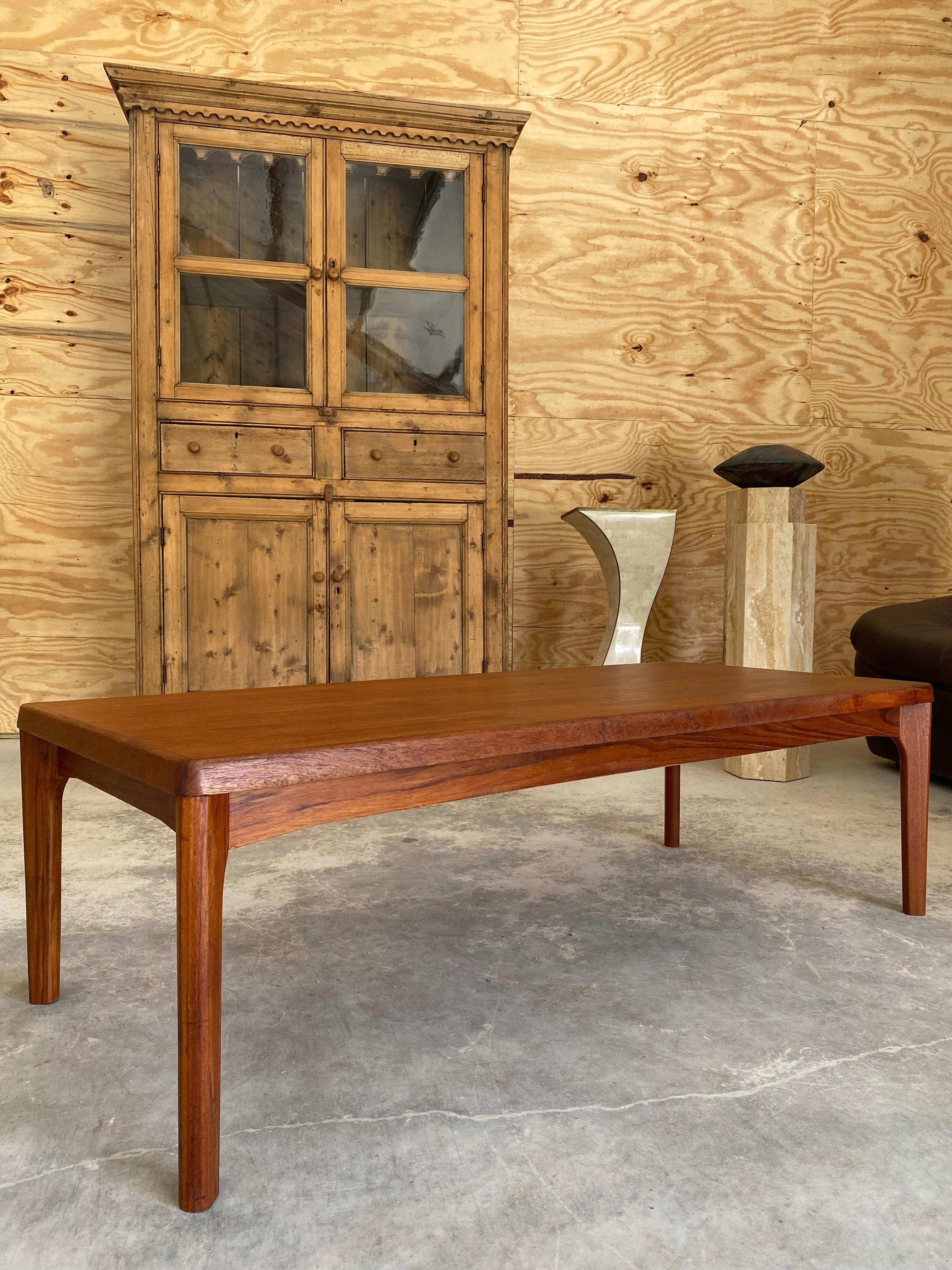 Henning Kjærnulf for Vejle Mobelfabrik Teak Coffee Table For Sale 7