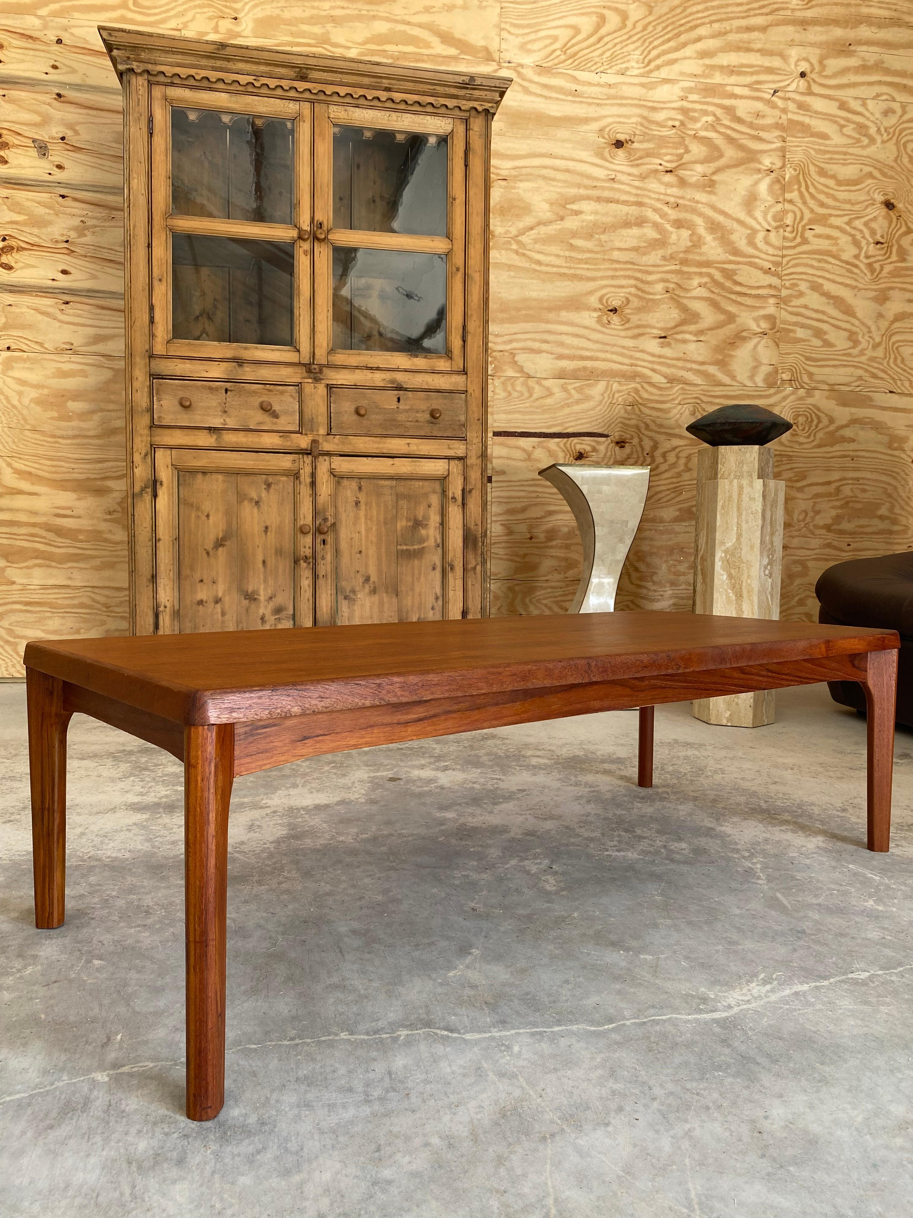 Henning Kjærnulf for Vejle Mobelfabrik Teak Coffee Table For Sale 8