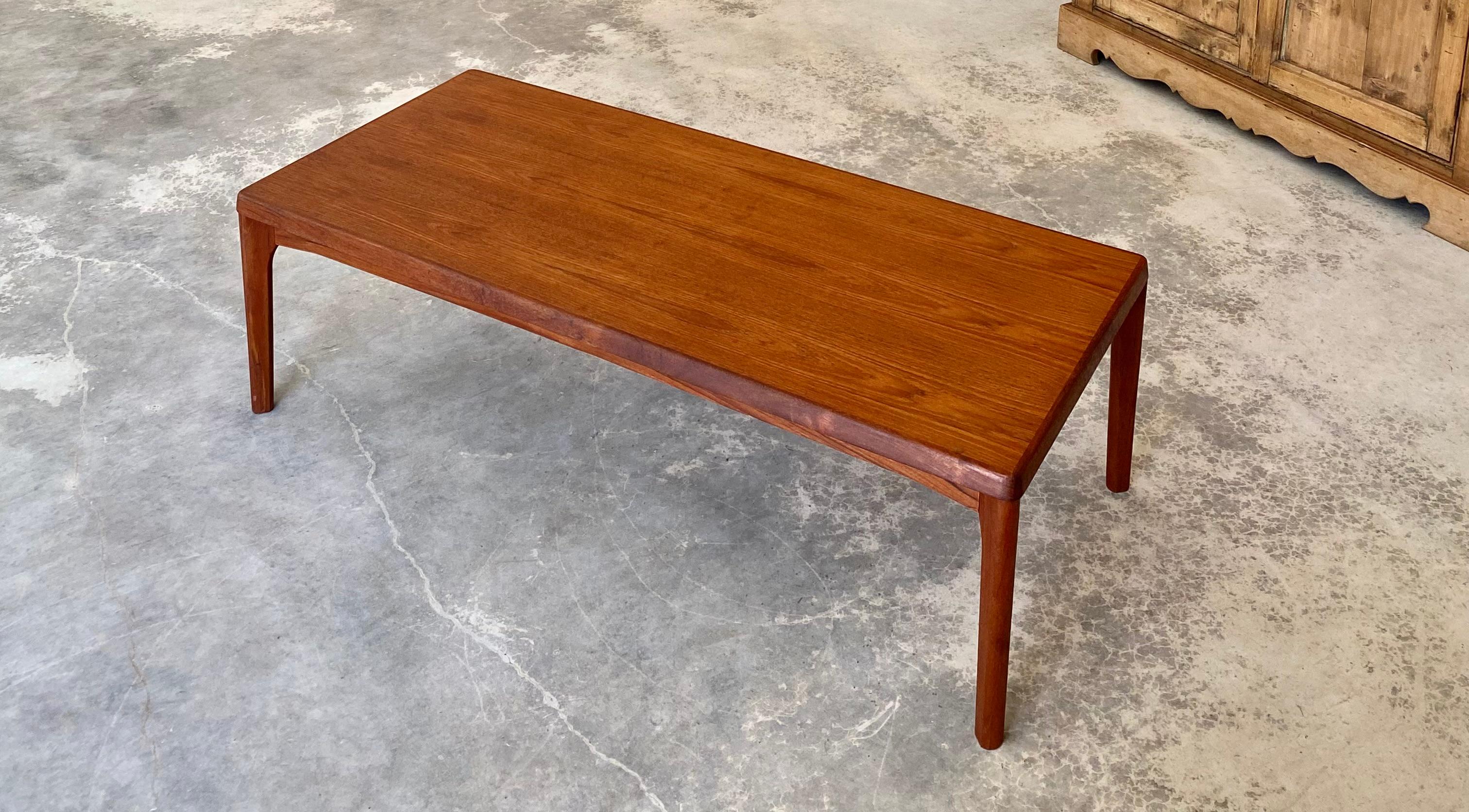 20th Century Henning Kjærnulf for Vejle Mobelfabrik Teak Coffee Table For Sale