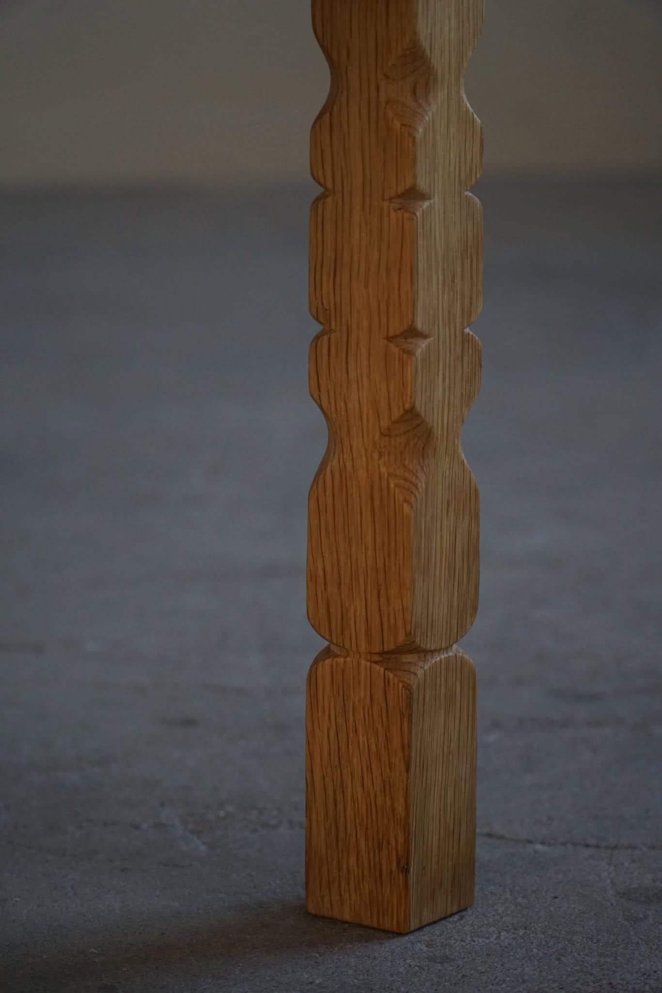 Henning Kjærnulf, table basse danoise du milieu du siècle en Oak, fabriquée dans les années 1960 en vente 3
