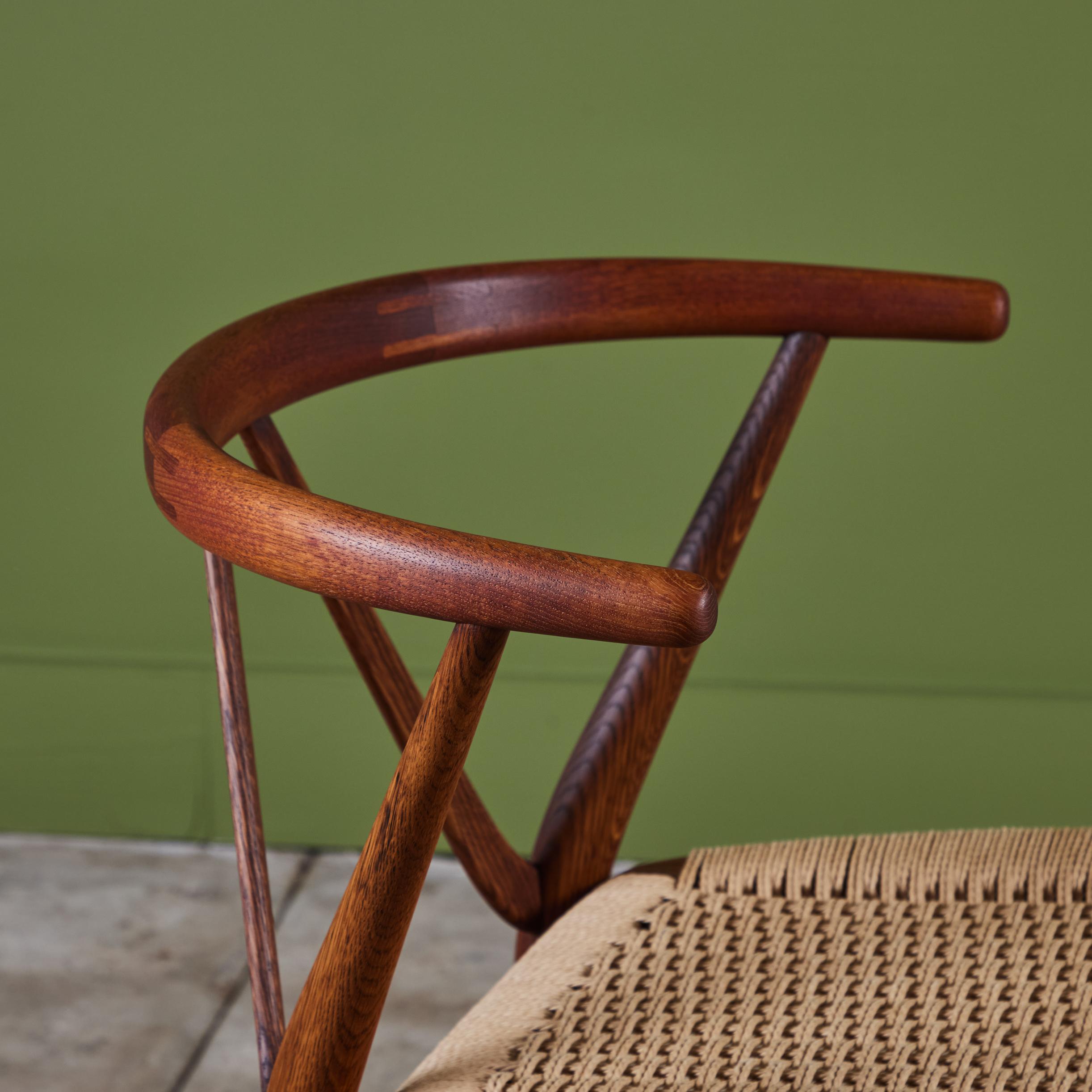Henning Kjærnulf Model 255 Dining Chair for Bruno Hansen For Sale 3