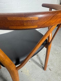 Henning Kjærnulf Model 255 Dining Chair in Rosewood for Bruno Hansen Mid Century