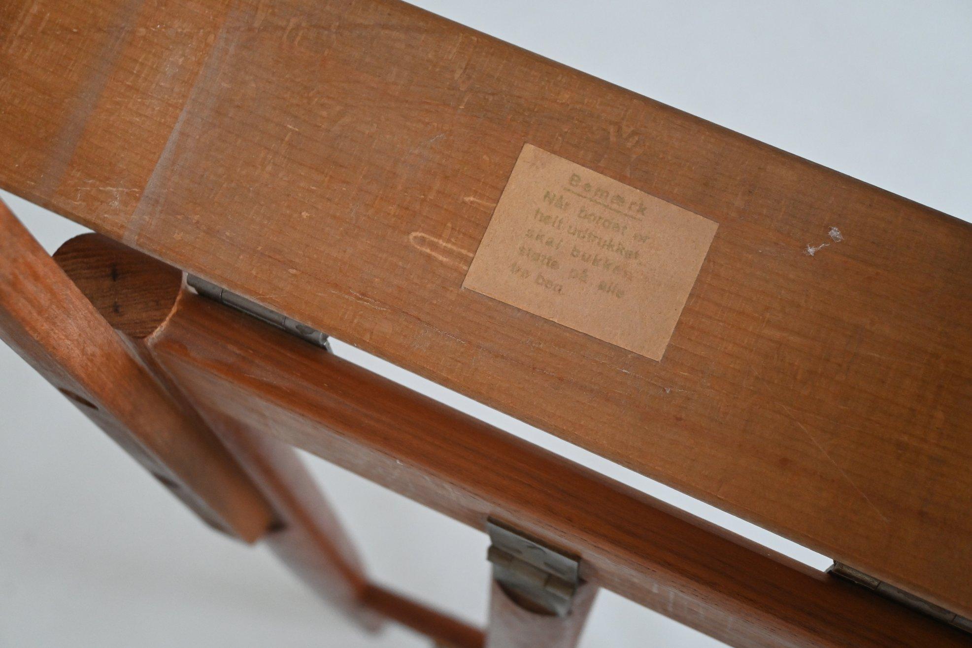 Henning Kjaernulf modelo 62 mesa de comedor teca Soro Stolefabrik Dinamarca 1958 en venta 13