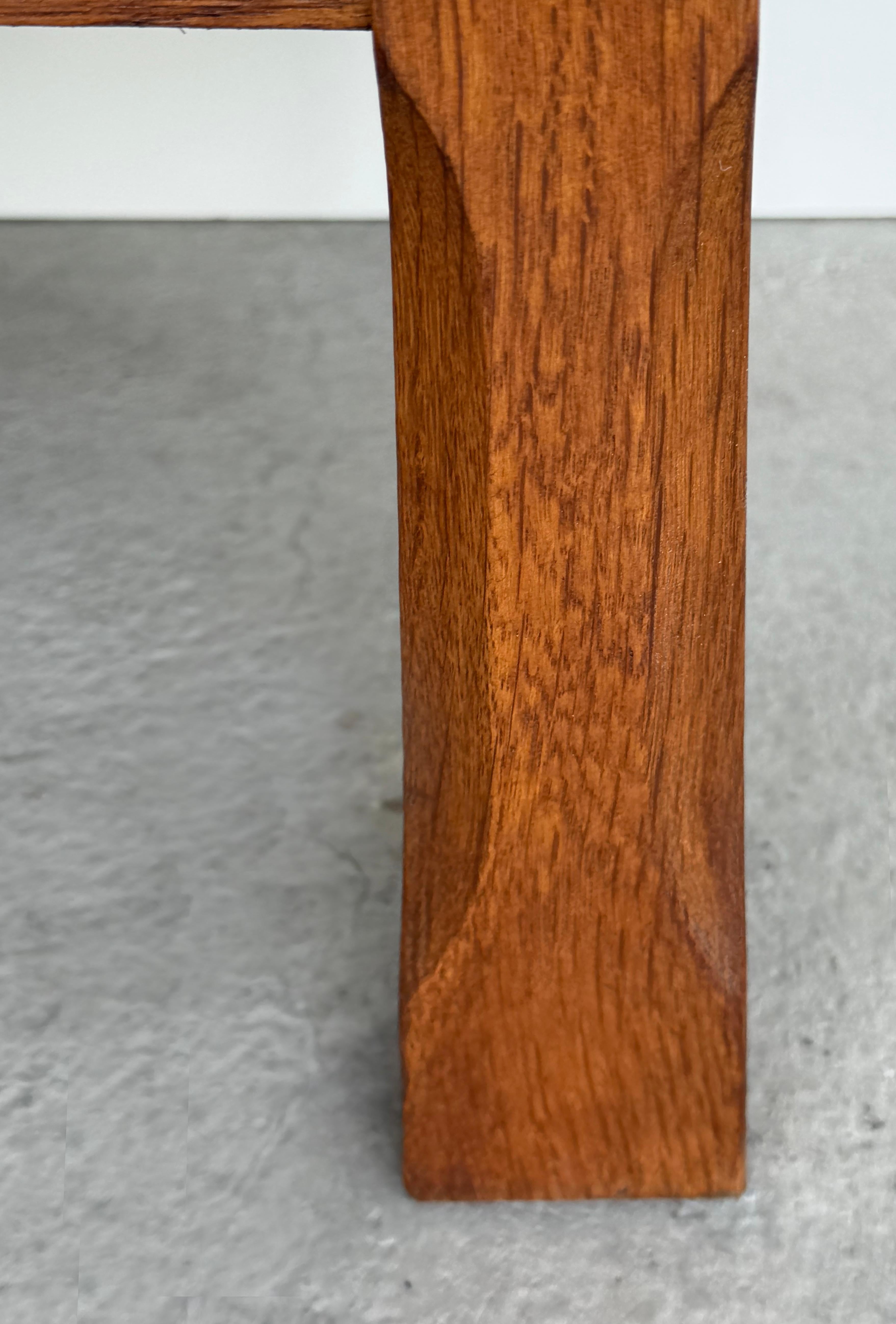 Henning Kjærnulf  Oak Brutalist Danish Modern Night Stands, Pair For Sale 3