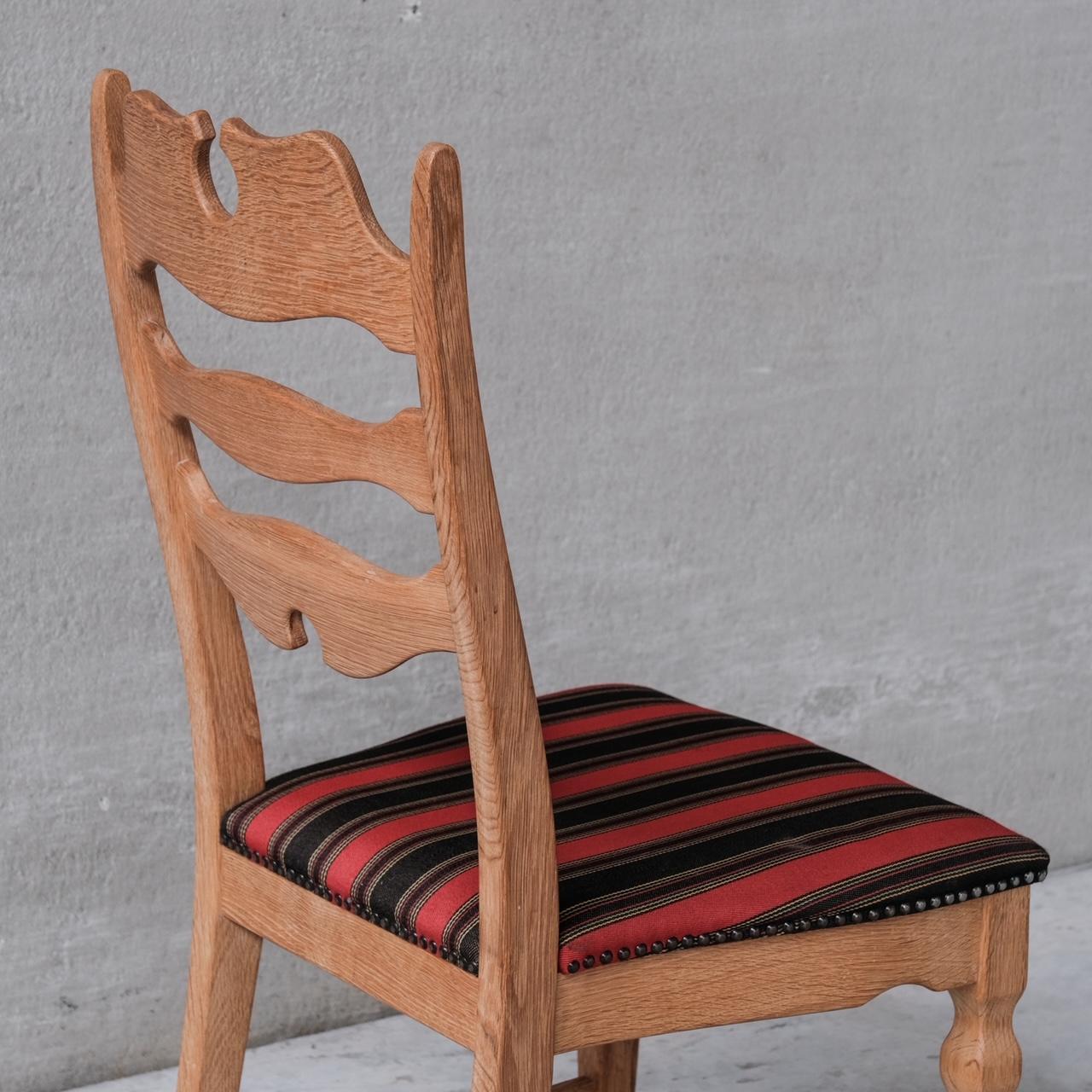 Henning Kjaernulf Oak Danish Mid-Century Dining Chairs '6' For Sale 5