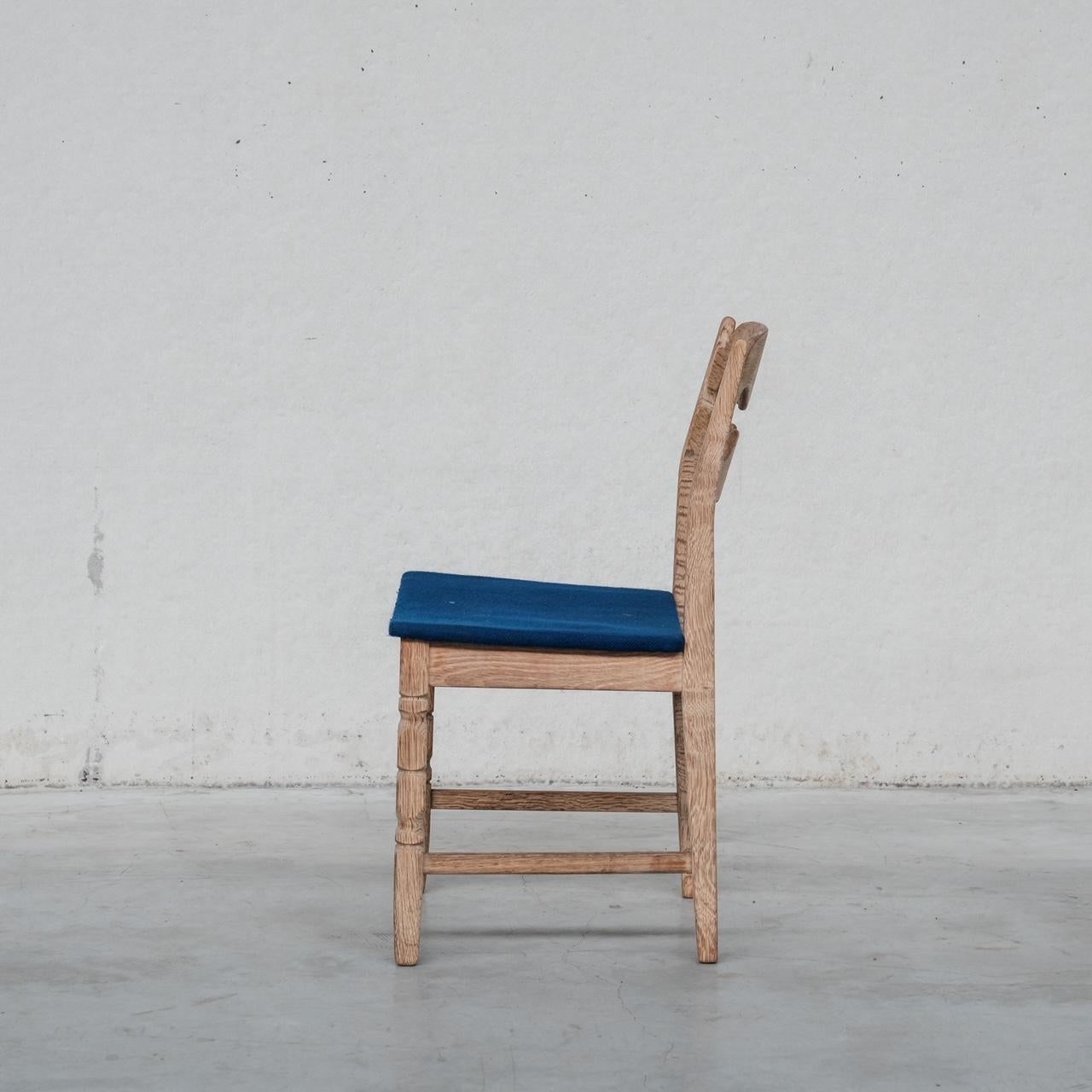 Danois Henning Kjaernulf chaises de salle à manger danoises du milieu du siècle dernier en vente