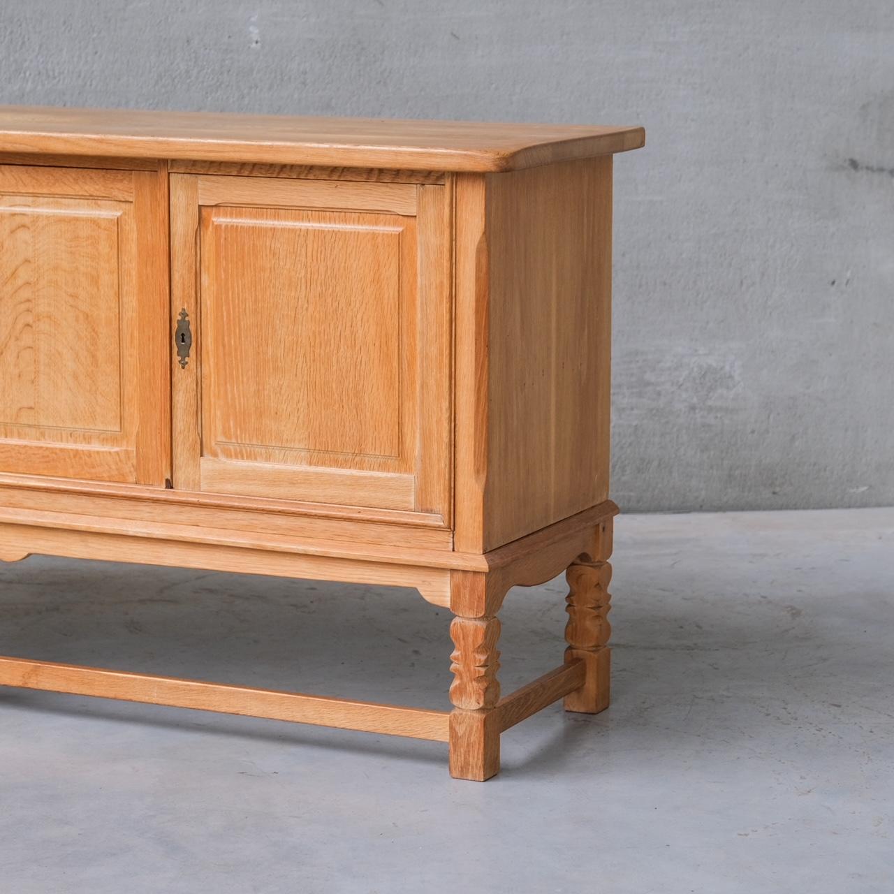 Henning Kjaernulf Oak Danish Mid-Century Sideboard 8