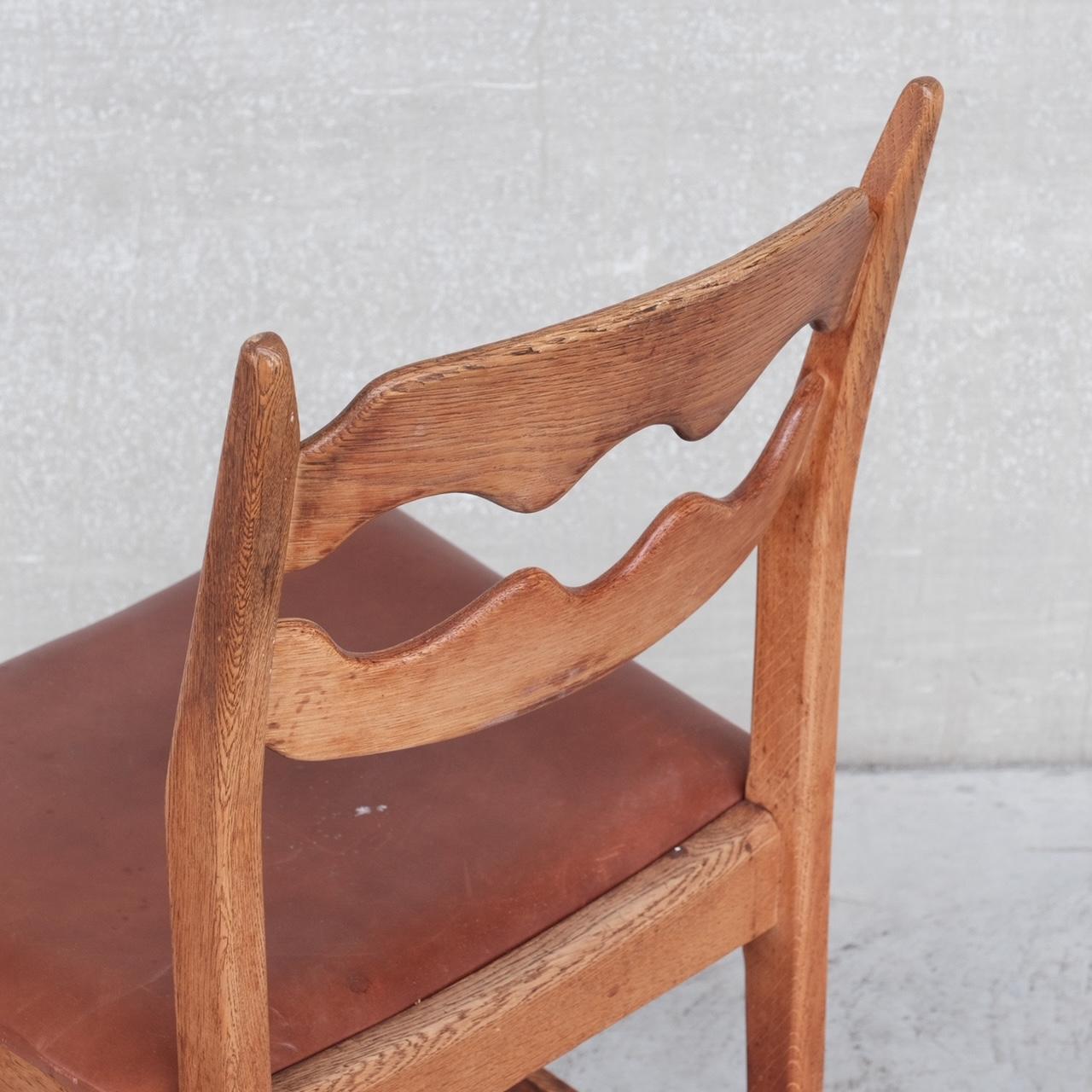 Henning Kjaernulf Oak Mid-Century Danish Dining Chairs '4' 2