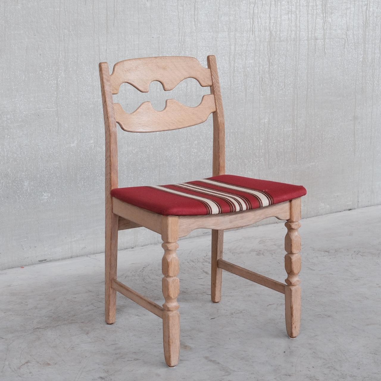 Henning Kjaernulf Oak Mid-Century Dining Chairs 4