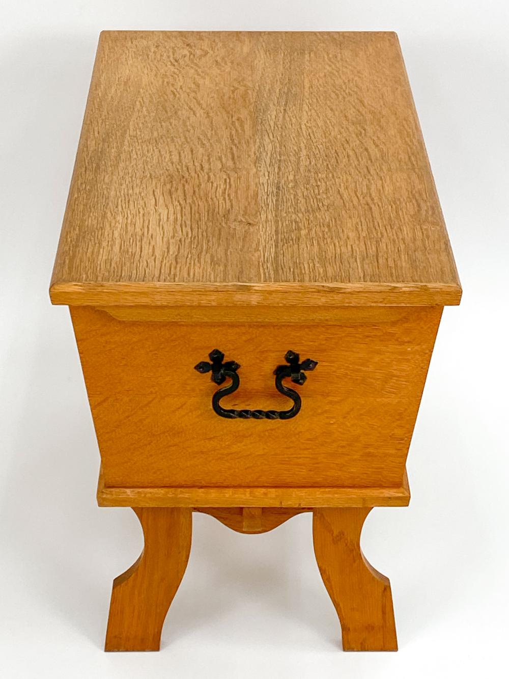 Henning Kjærnulf Oak Sewing Chest 6