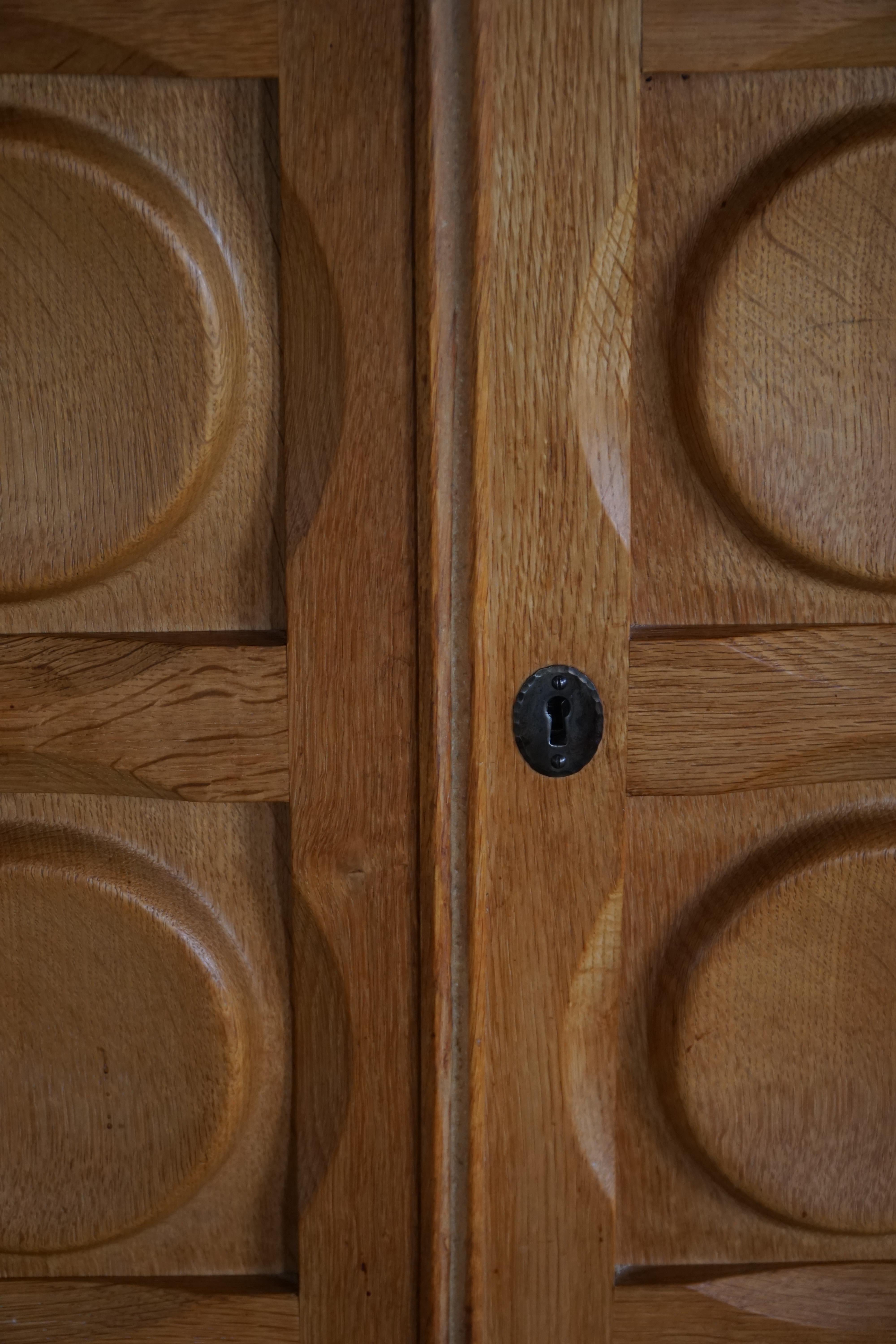 Henning Kjærnulf, Credenza in Oak, metà secolo danese, Nyrup Møbelfabrik, 1960s in vendita 10