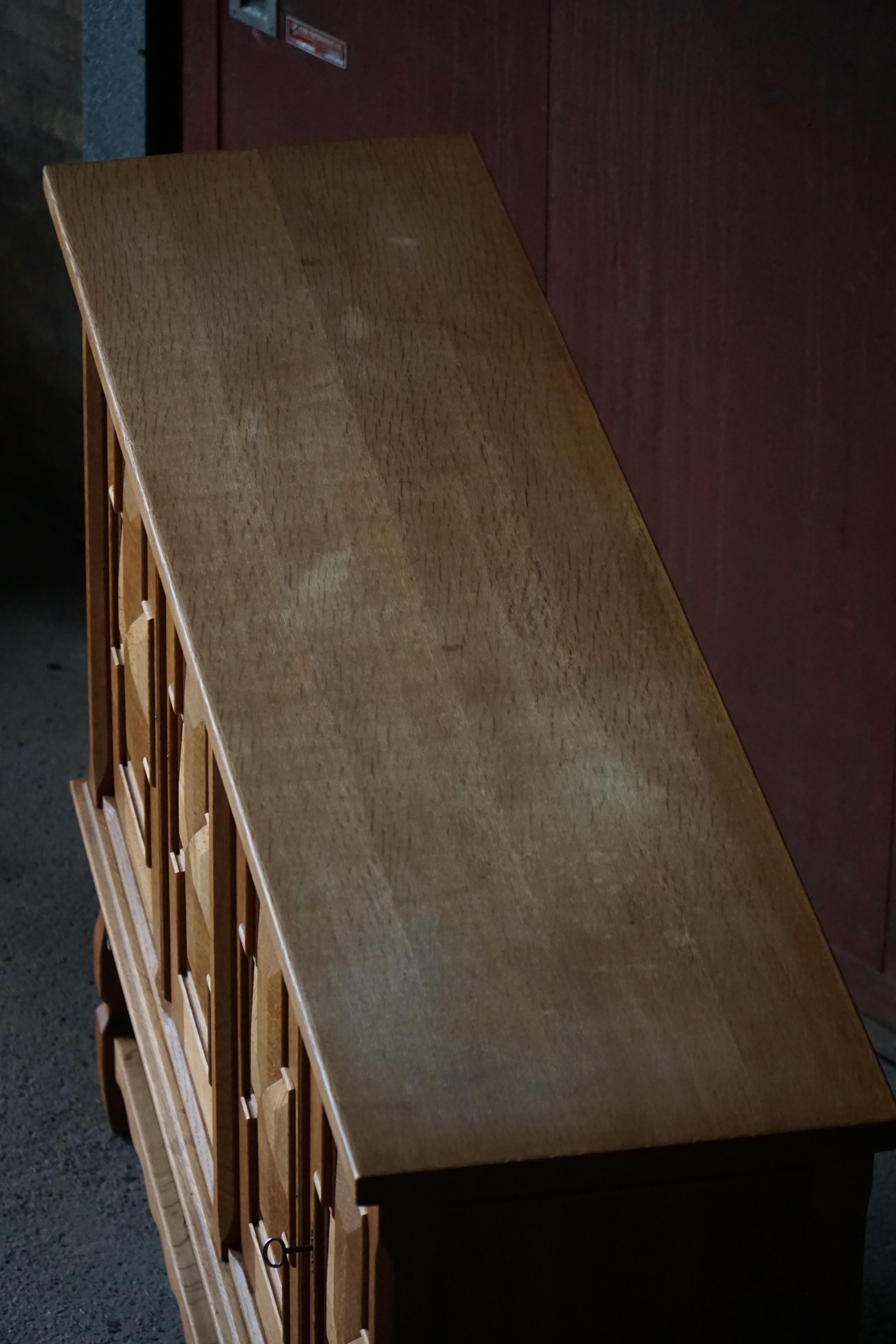 Henning Kjærnulf, Credenza in Oak, metà secolo danese, Nyrup Møbelfabrik, 1960s in vendita 11