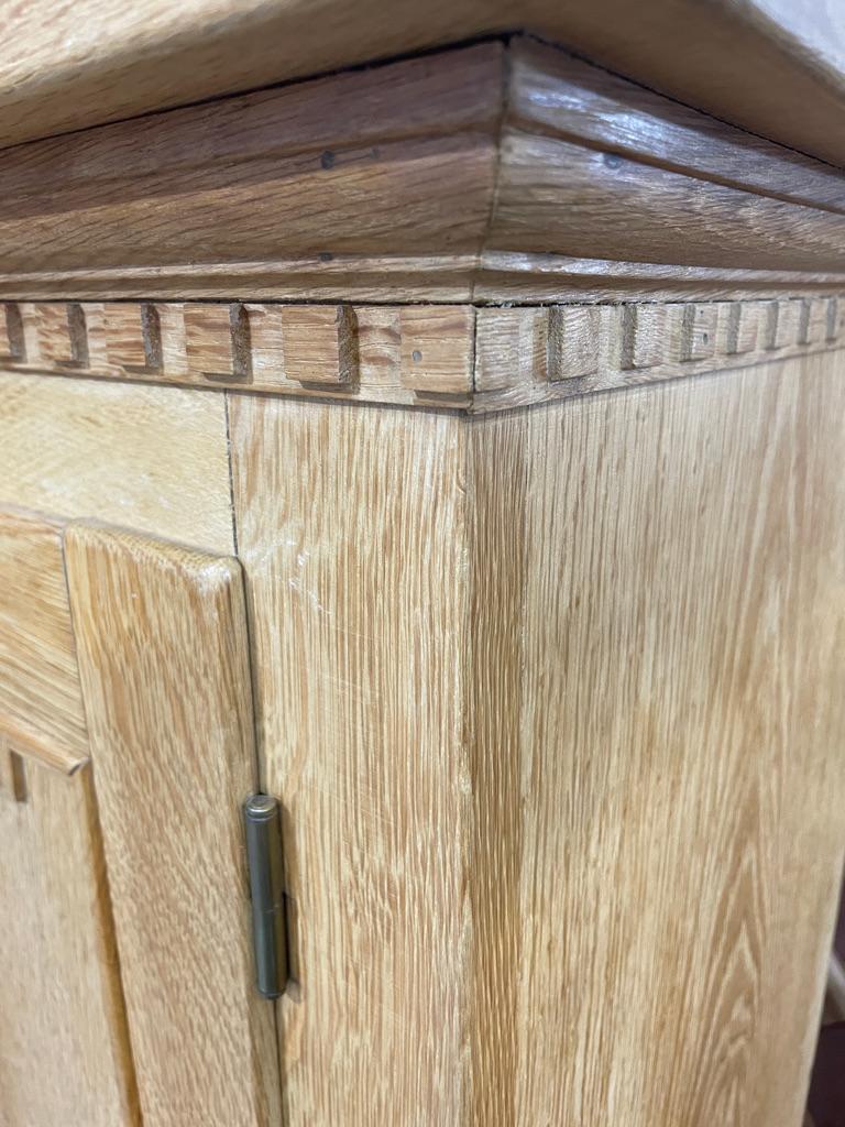 Henning Kjaernulf Oak Tall Cupboard or Storage Cabinet For Sale 3
