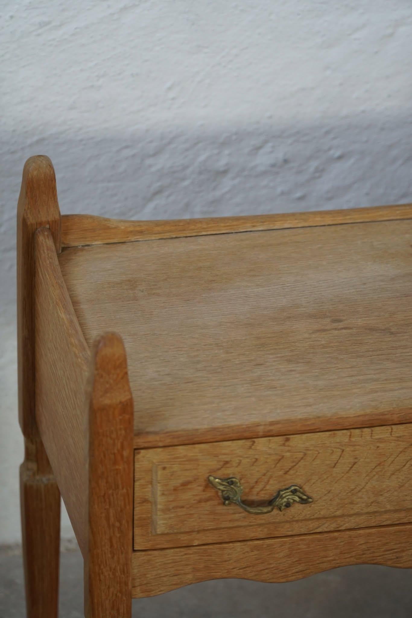 Henning Kjærnulf, Pair of Night Stands in Oak, Danish Modern, 