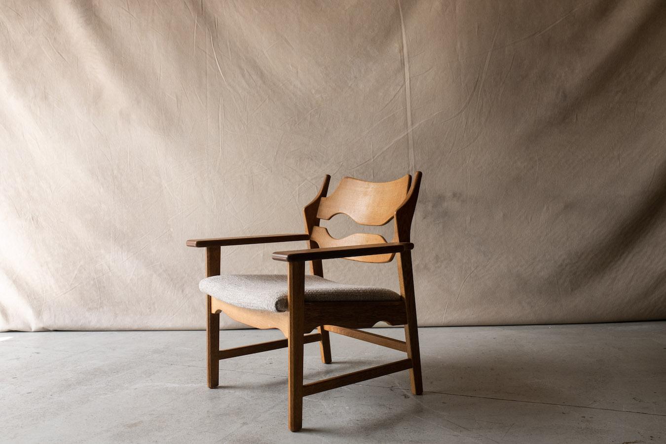Henning Kjaernulf Razor Blade Lounge Chair, Denmark, Circa 1960 In Good Condition In Nashville, TN