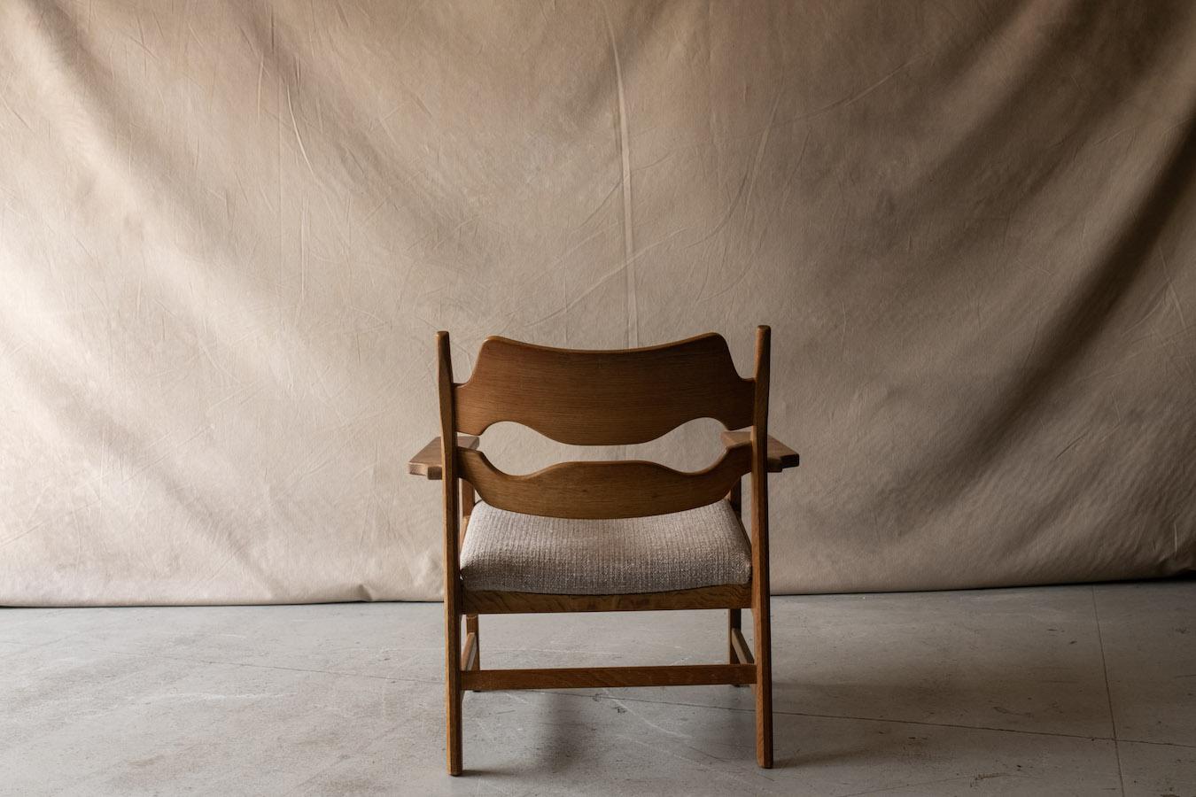 Henning Kjaernulf Razor Blade Lounge Chair, Denmark, Circa 1960 1