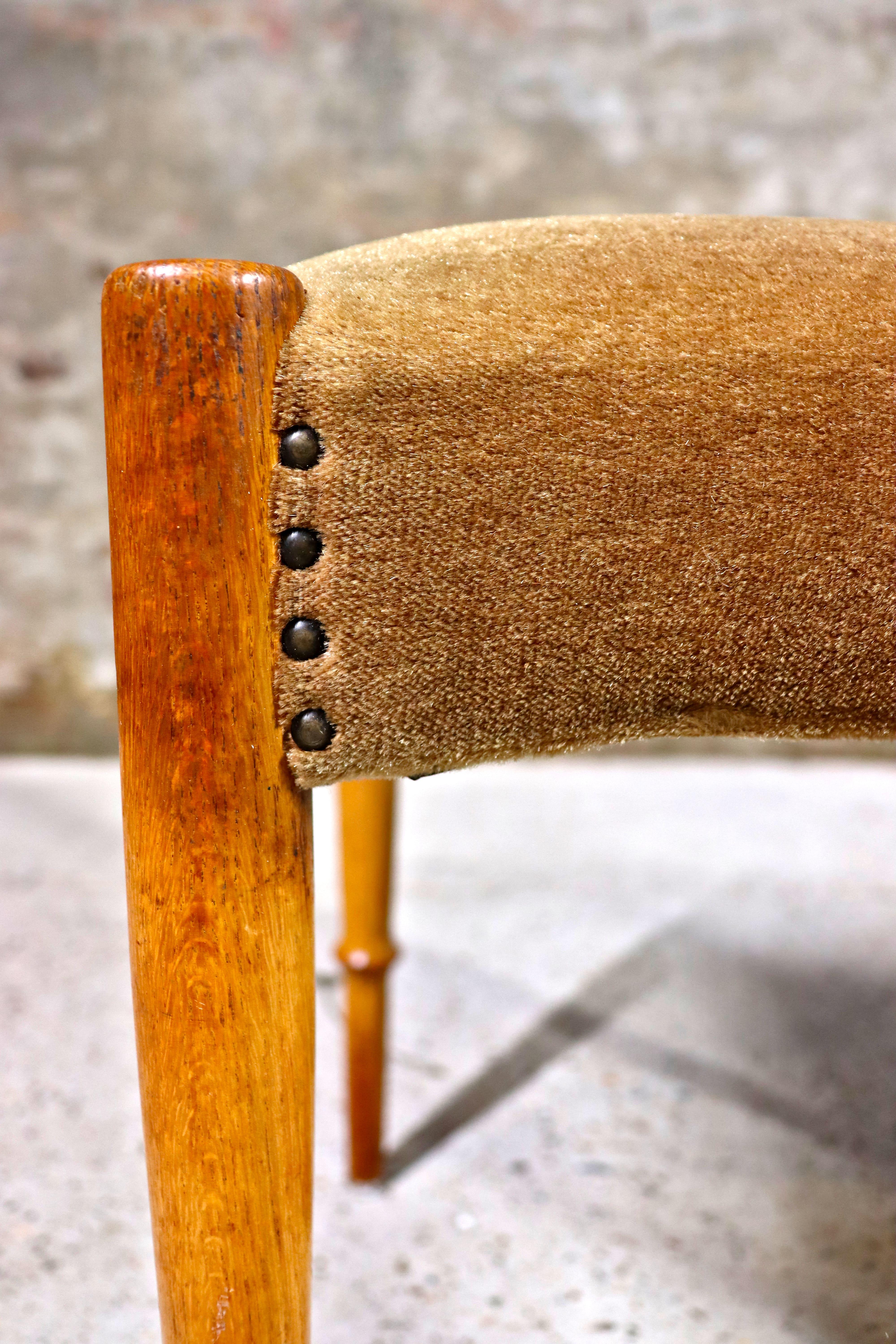 Henning Kjaernulf – Razor chairs – Set of 8 – Denmark – 1960s For Sale 4