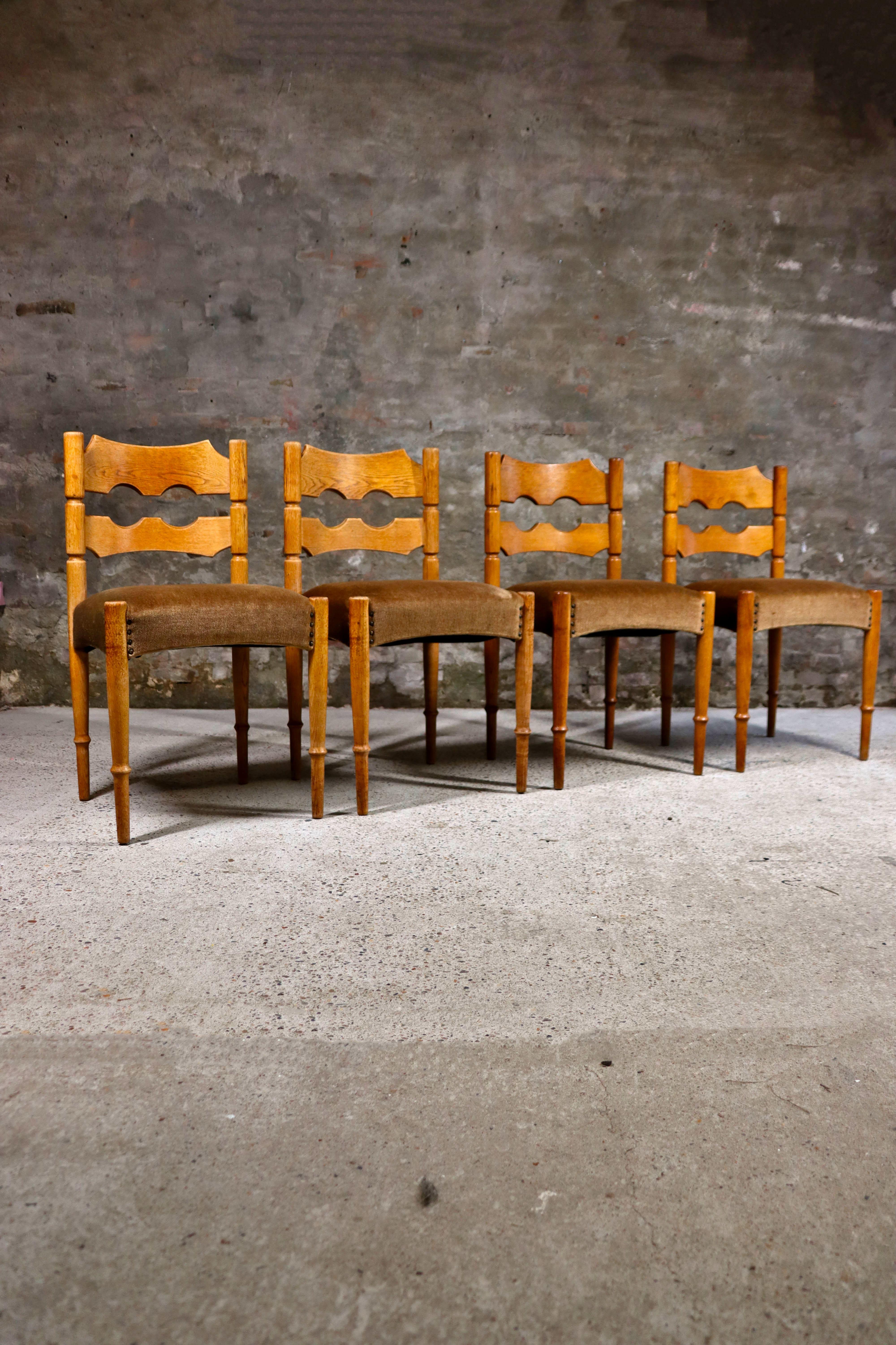 Henning Kjaernulf – Razor chairs – Set of 8 – Denmark – 1960s For Sale 13