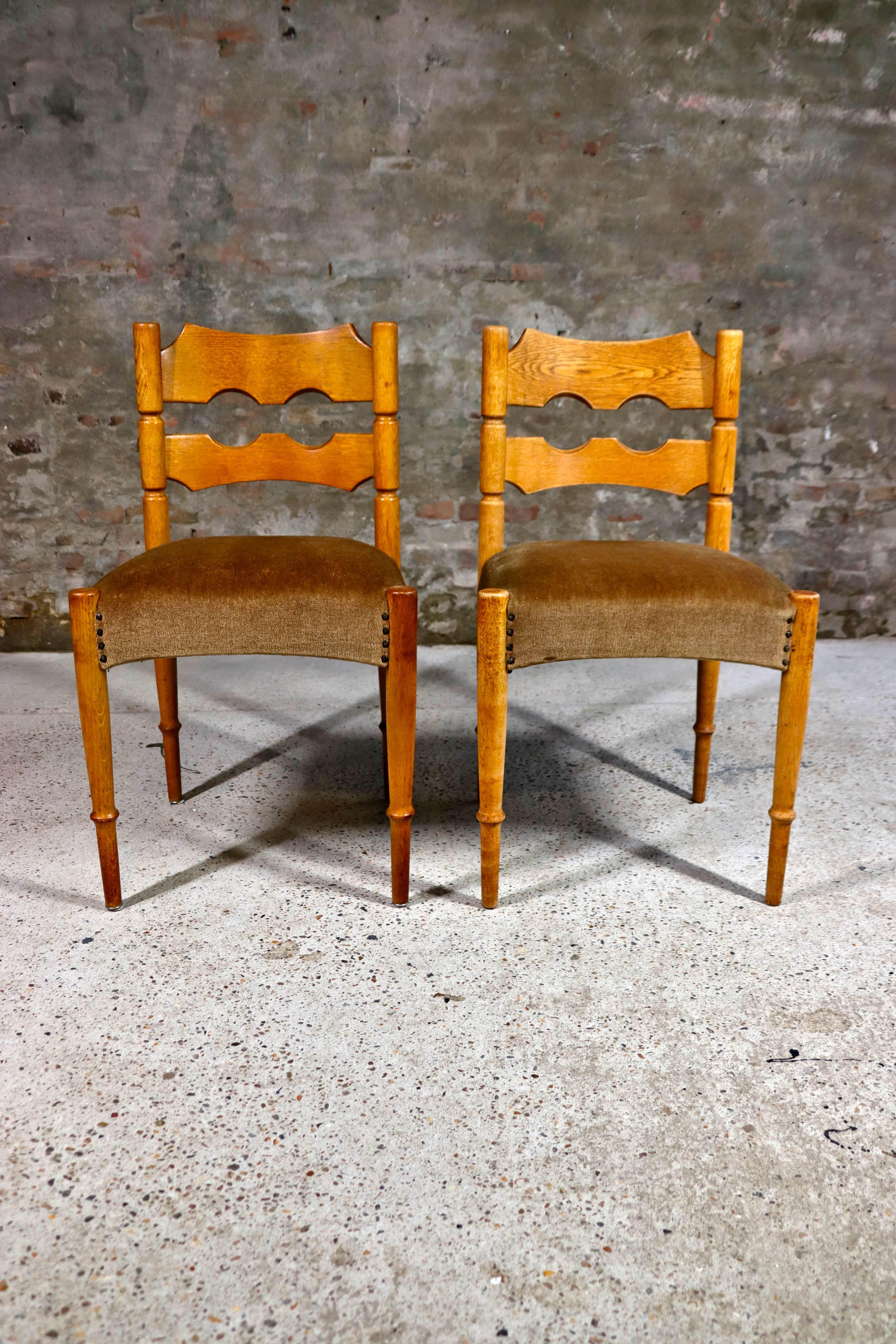 Mid-20th Century Henning Kjaernulf – Razor chairs – Set of 8 – Denmark – 1960s For Sale