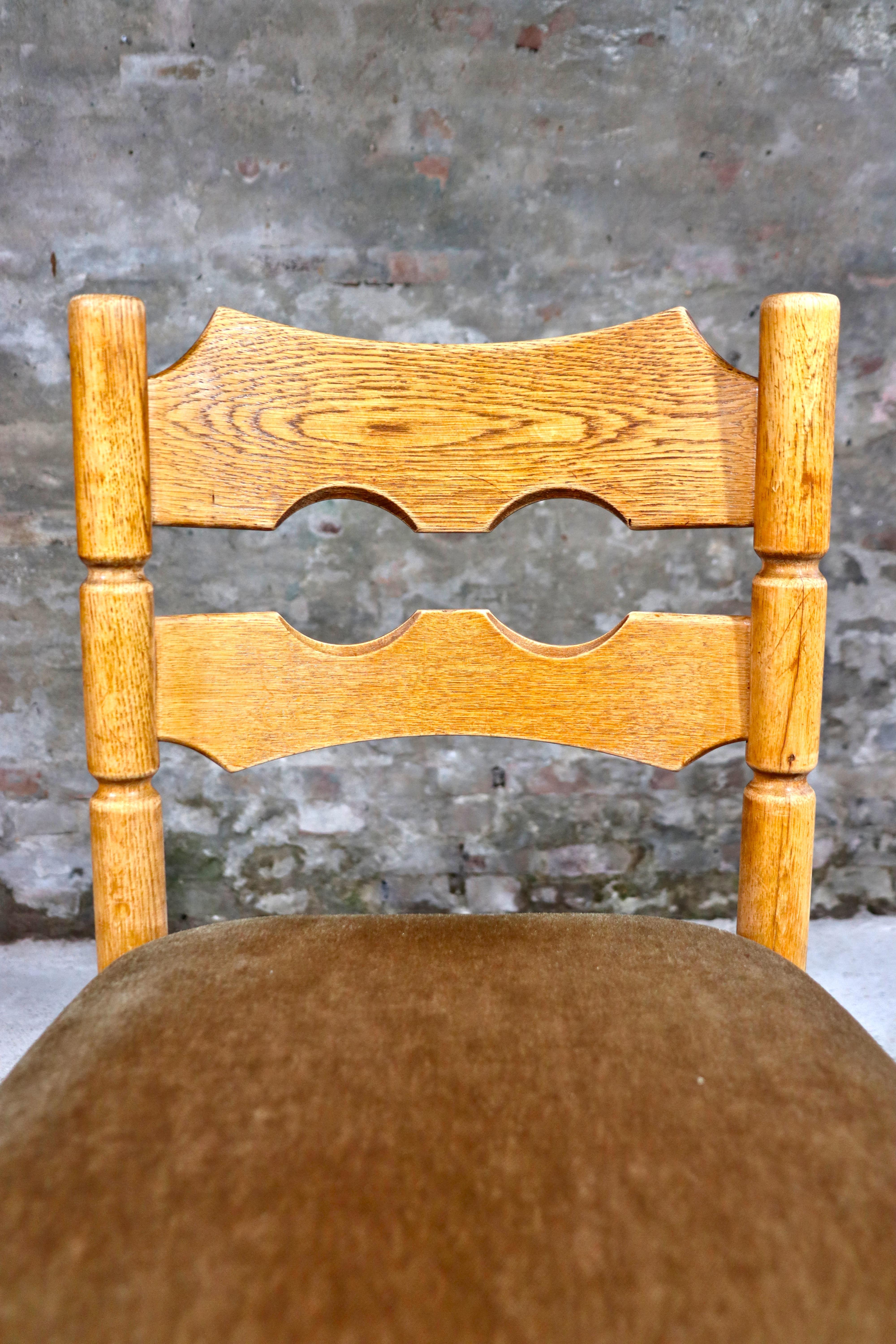 Henning Kjaernulf – Razor chairs – Set of 8 – Denmark – 1960s For Sale 1