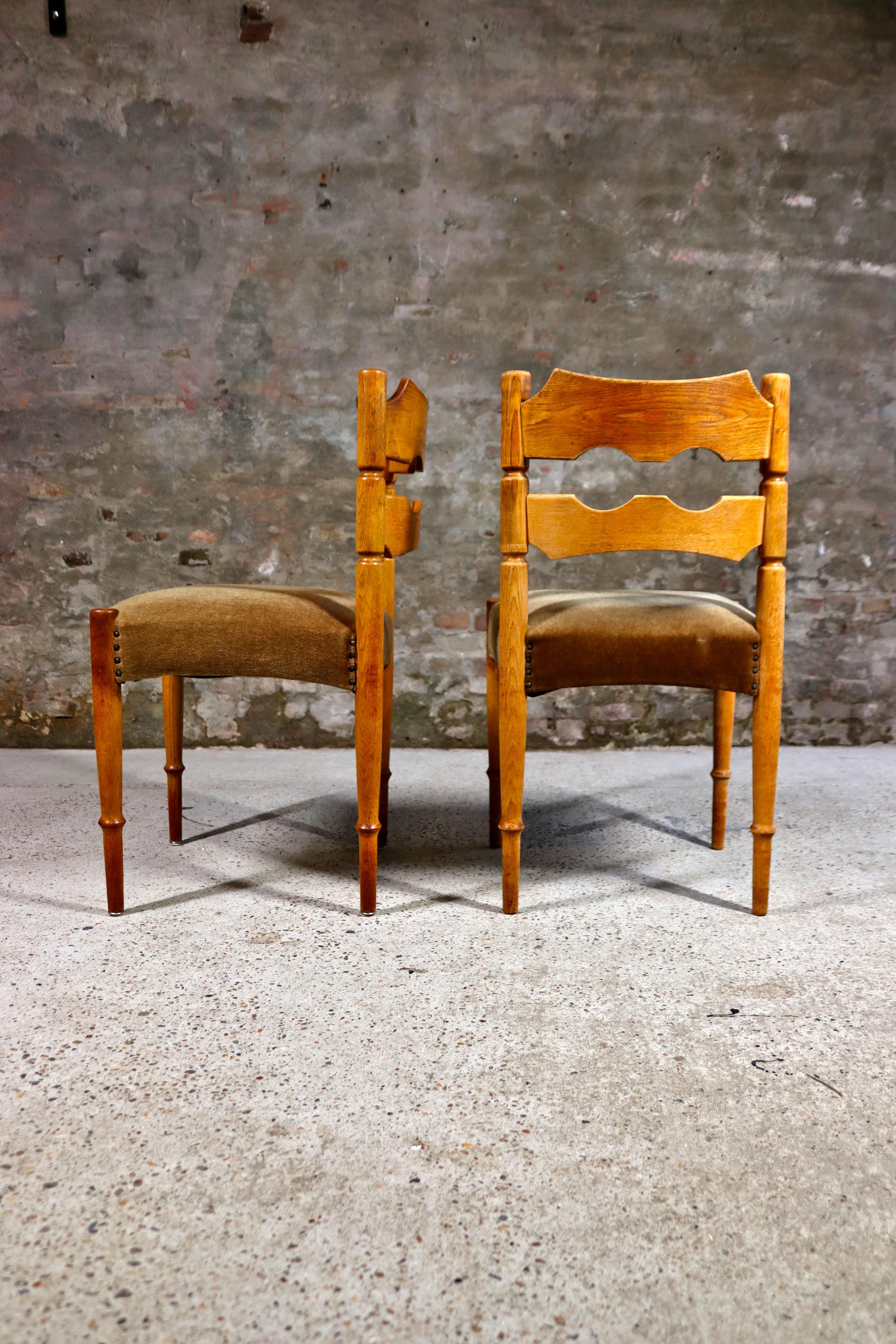 Henning Kjaernulf – Razor chairs – Set of 8 – Denmark – 1960s For Sale 2