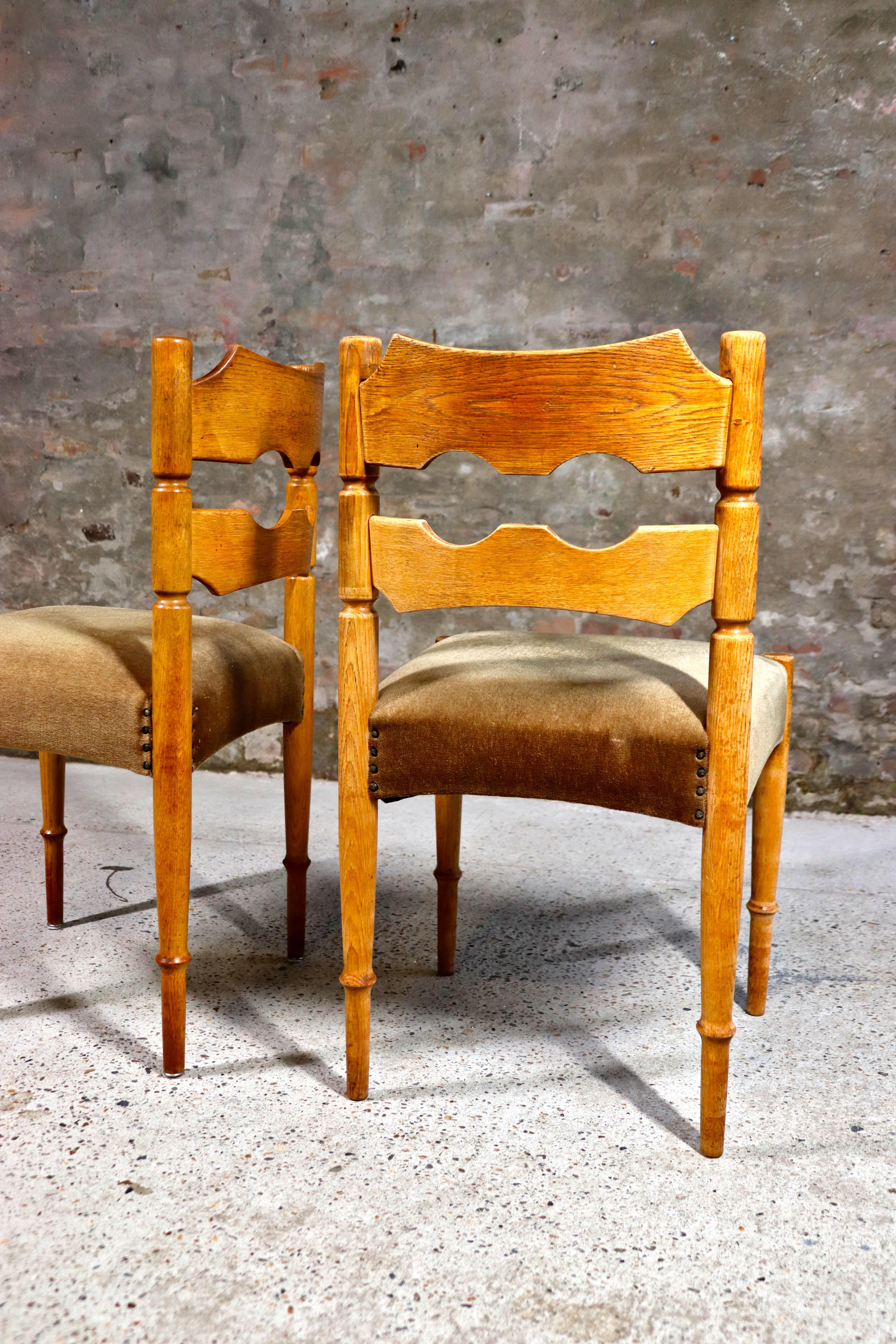 Henning Kjaernulf – Razor chairs – Set of 8 – Denmark – 1960s For Sale 3