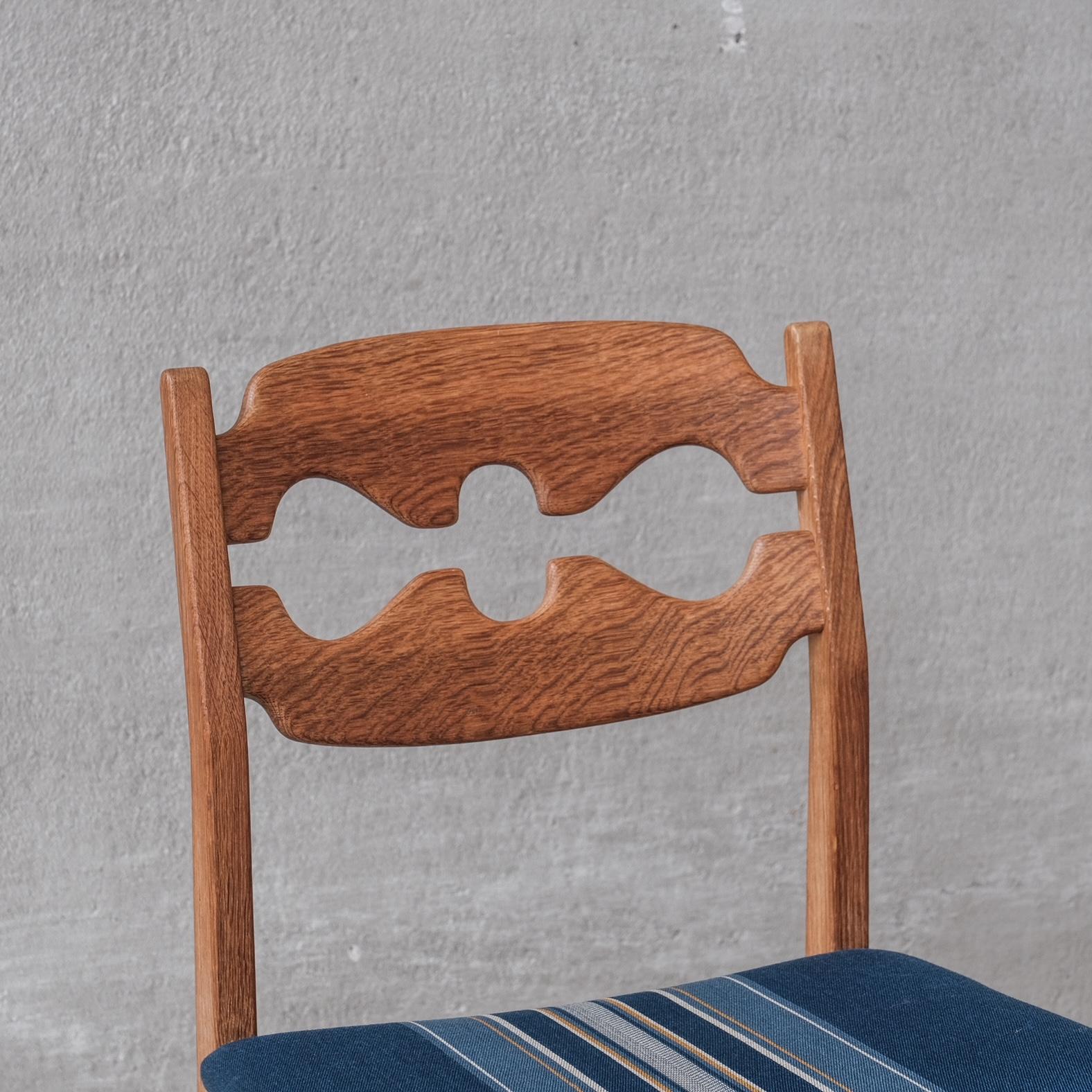 Esszimmerstühle aus dänischer Eiche von Henning Kjaernulf Razor aus der Jahrhundertmitte (6) (Eichenholz) im Angebot