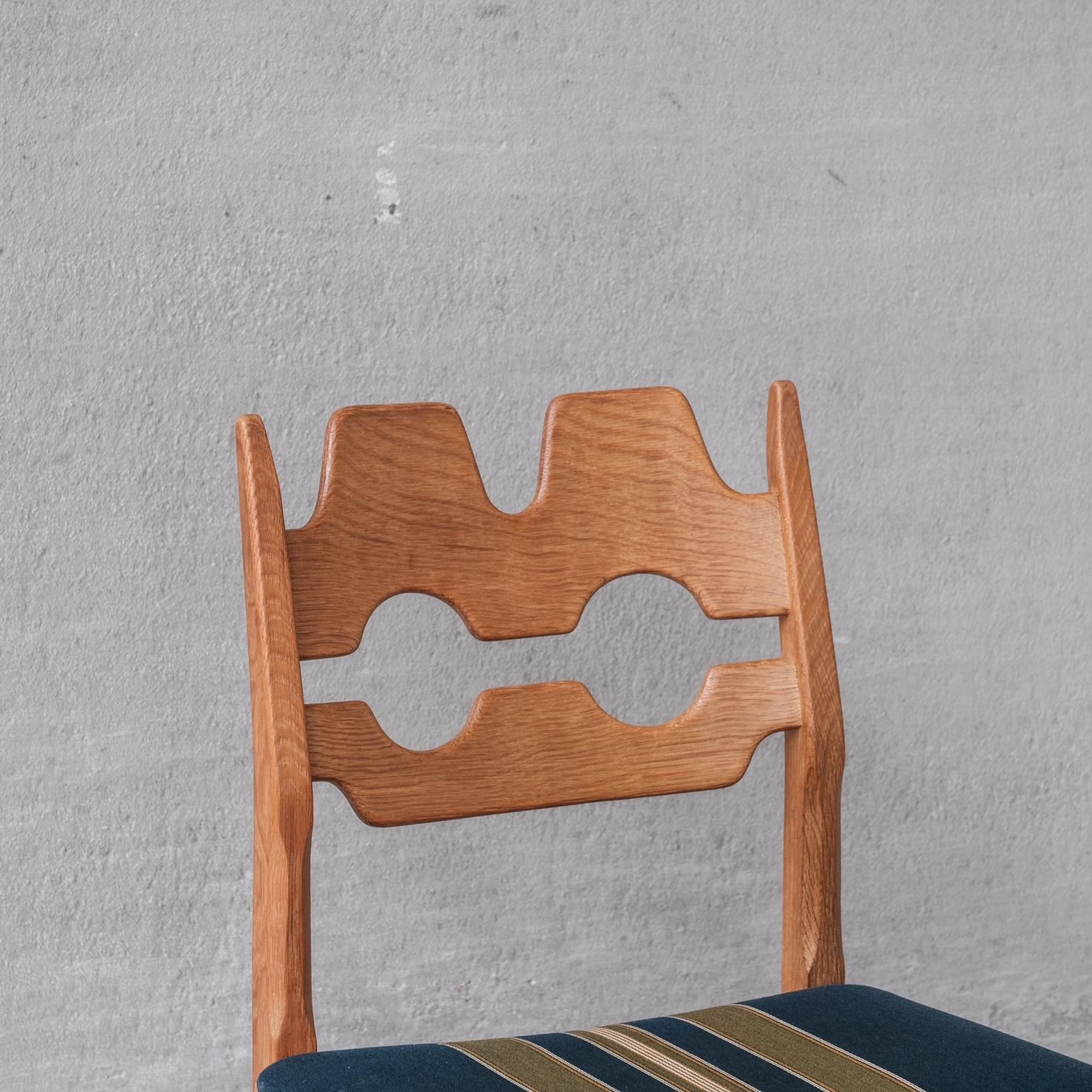 Henning Kjaernulf Razor Oak Danish Mid-Century Dining Chairs '4' 1