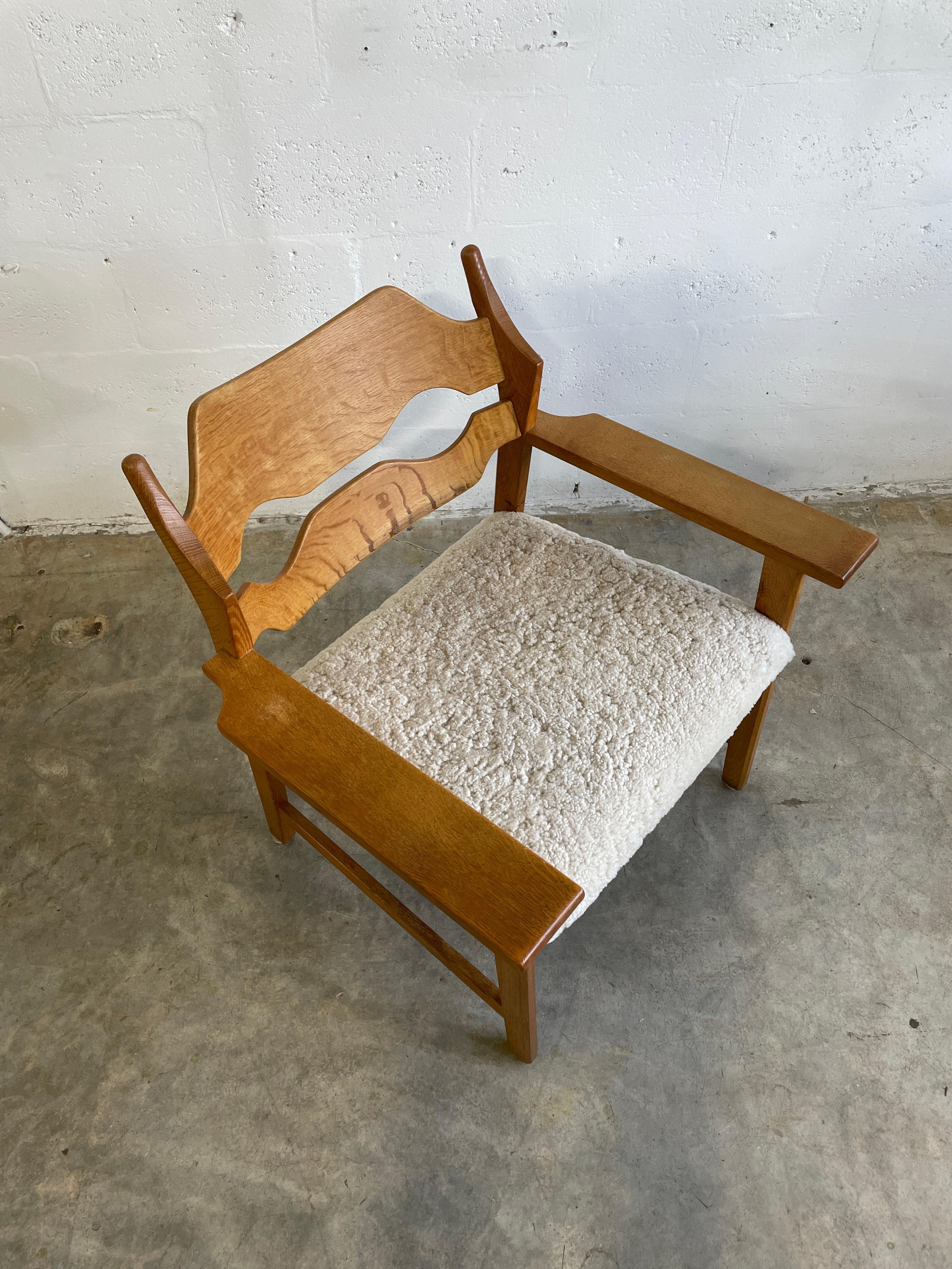 Henning Kjaernulf Razorback Razorblade Lounge Chair Danish Mid Century 1