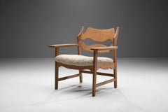 Henning Kjaernulf “Razorblade” Armchair, Denmark, 1960s