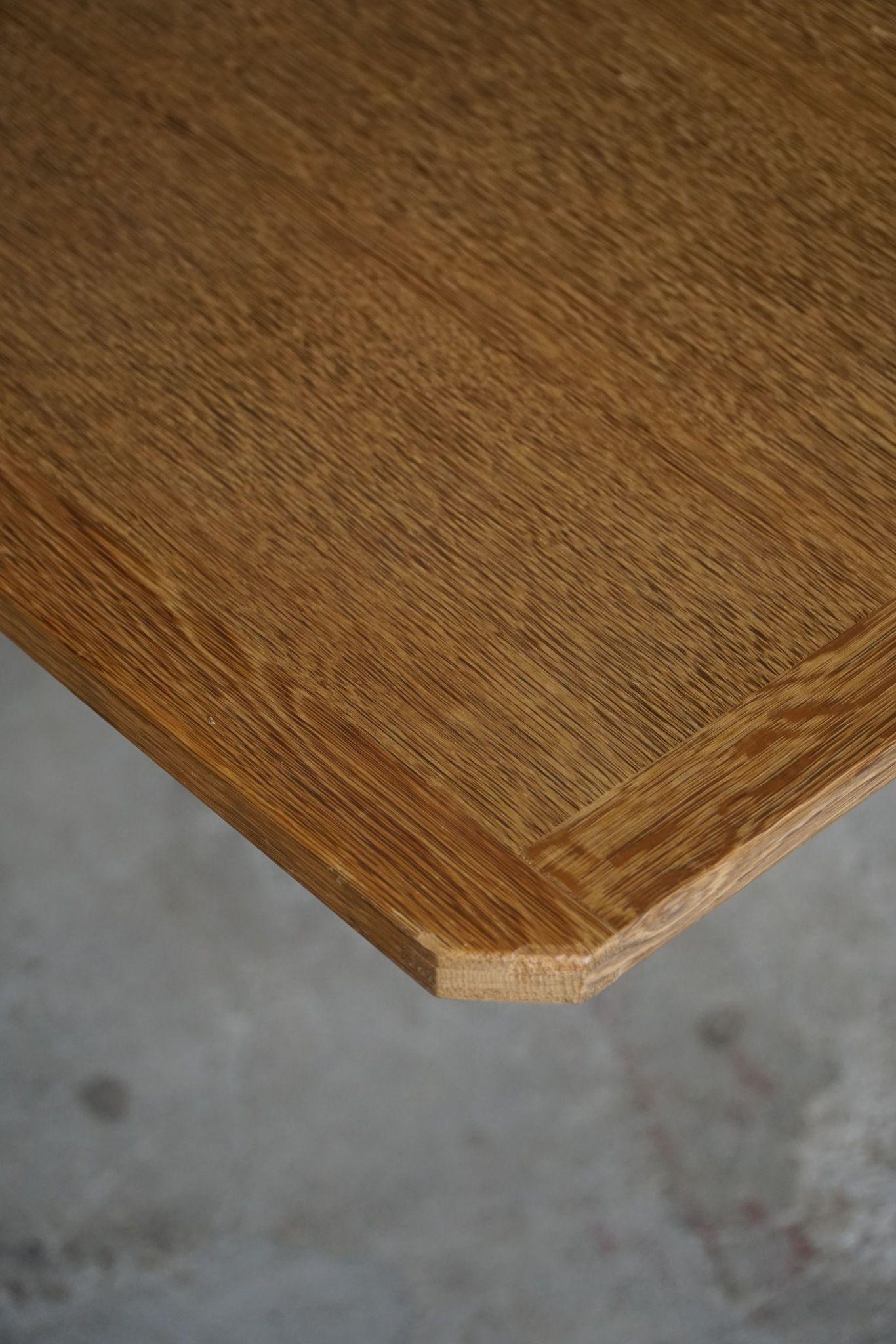 Henning Kjærnulf, Rectangular Dining Table in Oak, Danish Mid Century, 1960s 4