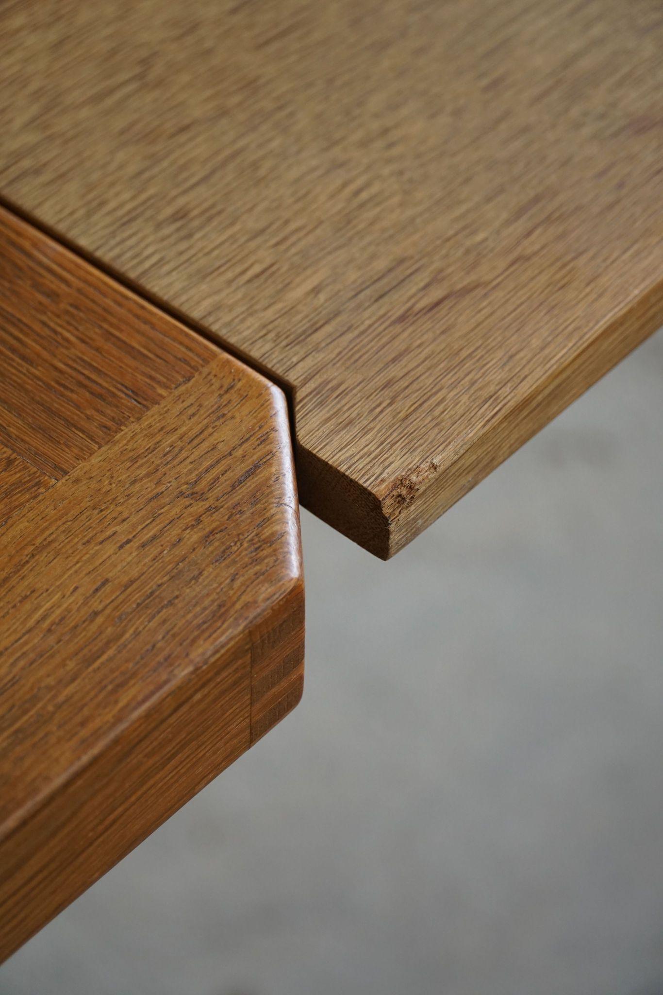 Henning Kjærnulf, Rectangular Dining Table in Oak, Danish Mid Century, 1960s 5