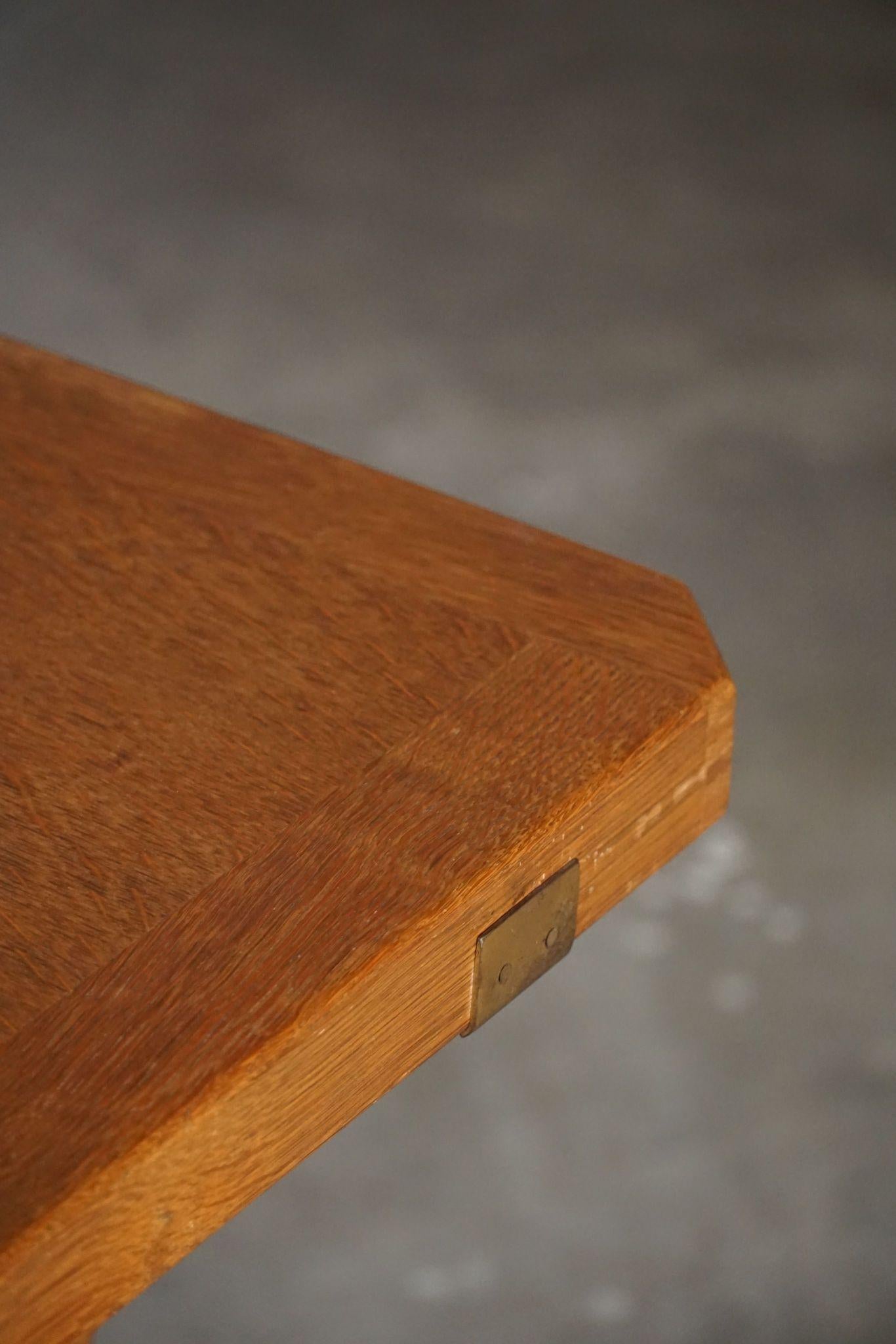 Henning Kjærnulf, Rectangular Dining Table in Oak, Danish Mid Century, 1960s 7
