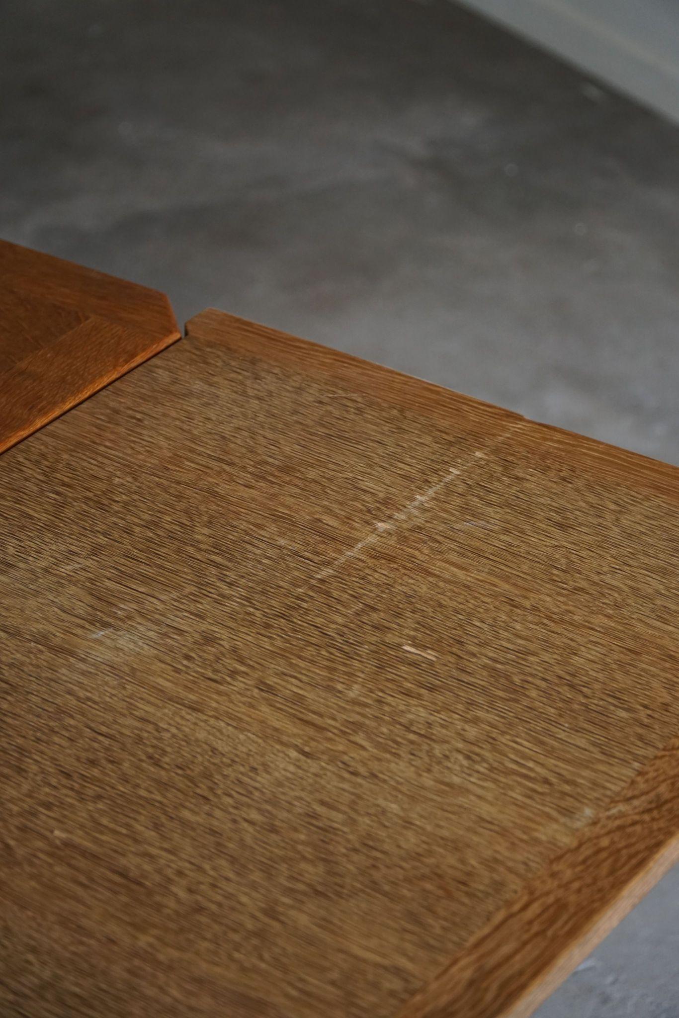 Henning Kjærnulf, Rectangular Dining Table in Oak, Danish Mid Century, 1960s 3