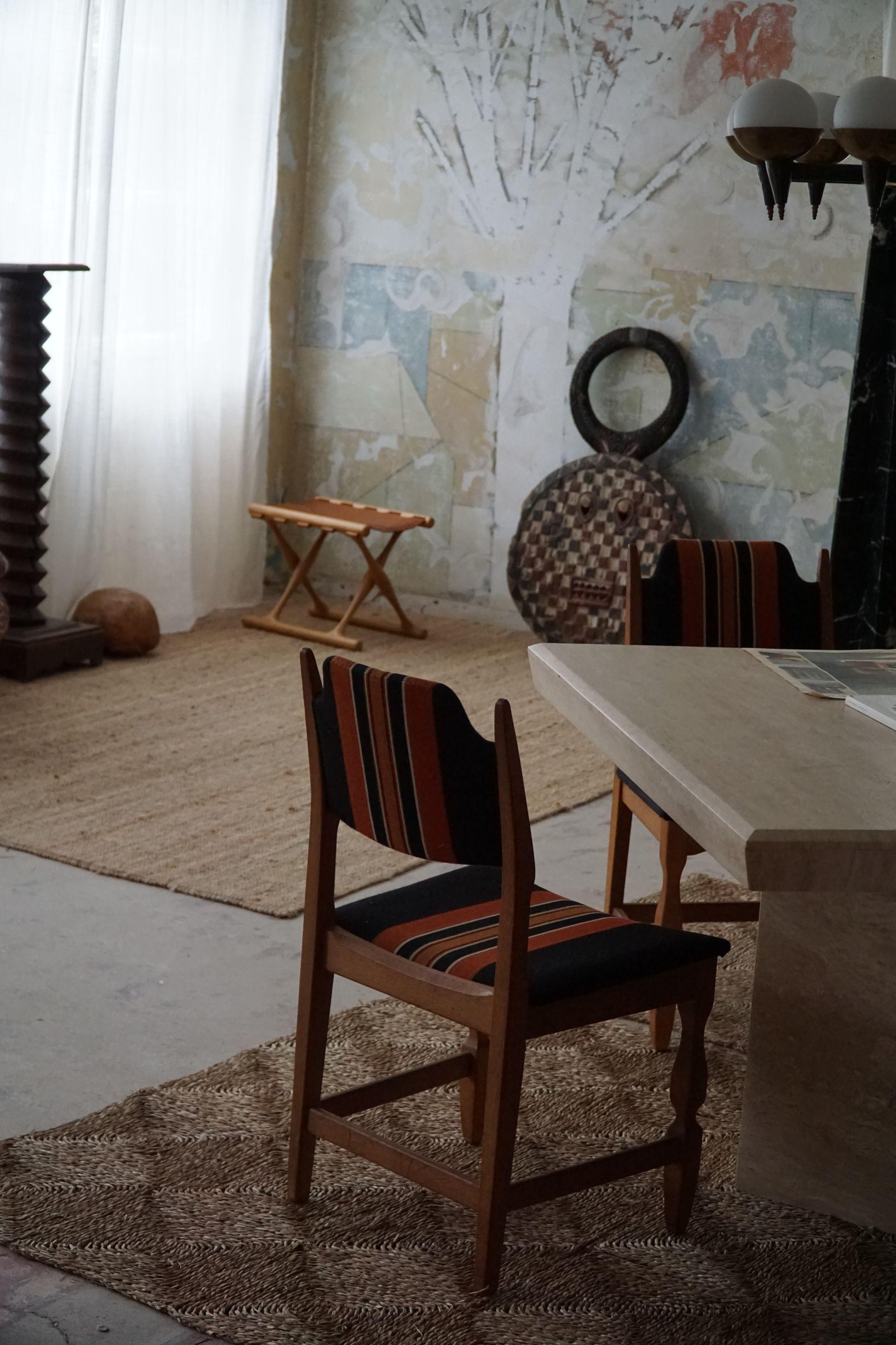 Henning Kjærnulf, Set of 8 Dining Chairs, Danish Mid Century Modern, 1960s 11