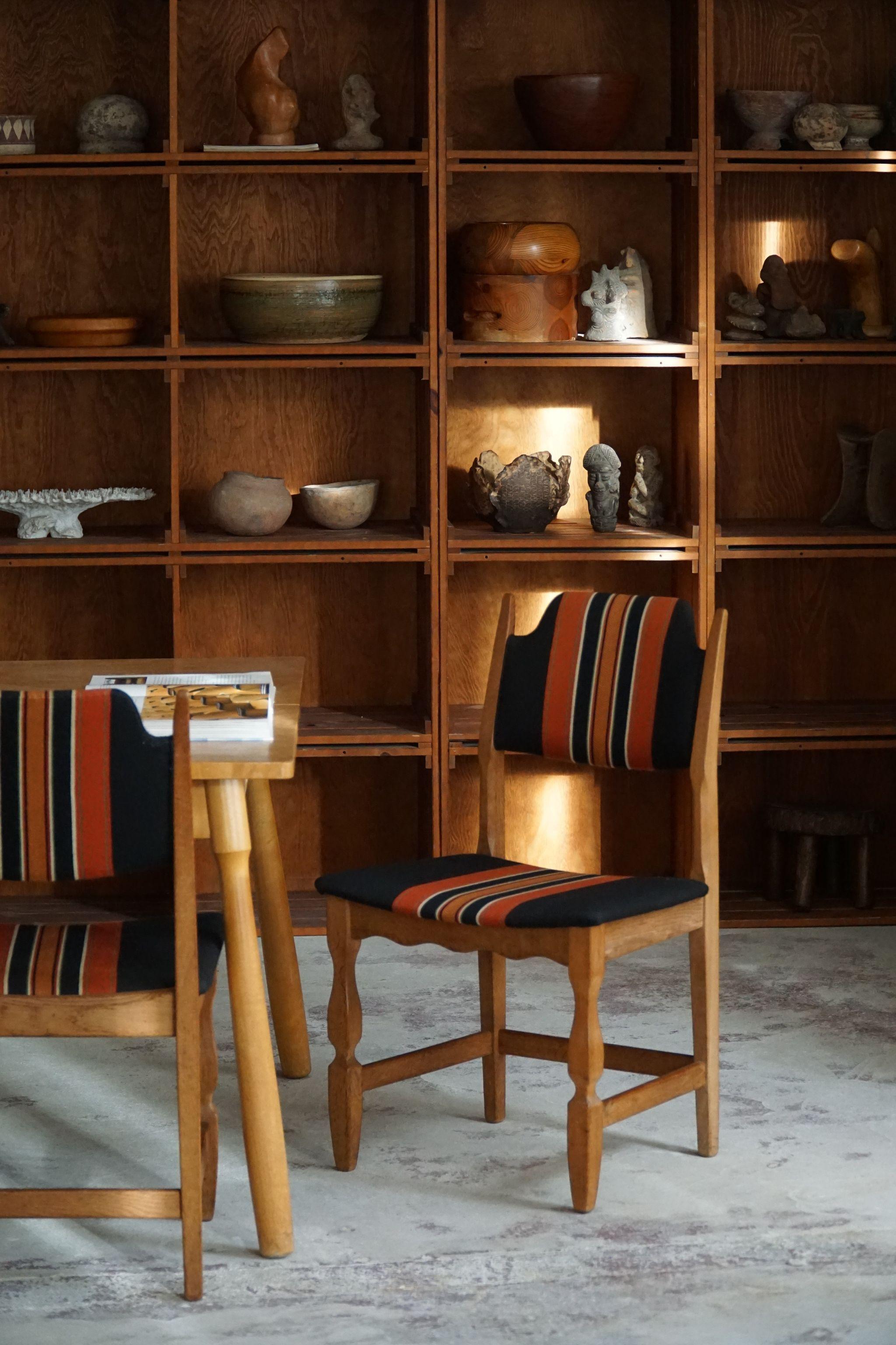 Henning Kjærnulf, Set of 8 Dining Chairs, Danish Mid Century Modern, 1960s 12