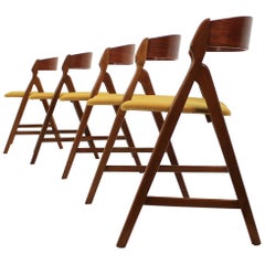 Henning Kjærnulf Teak Dining Chair Model 71, Set of 6